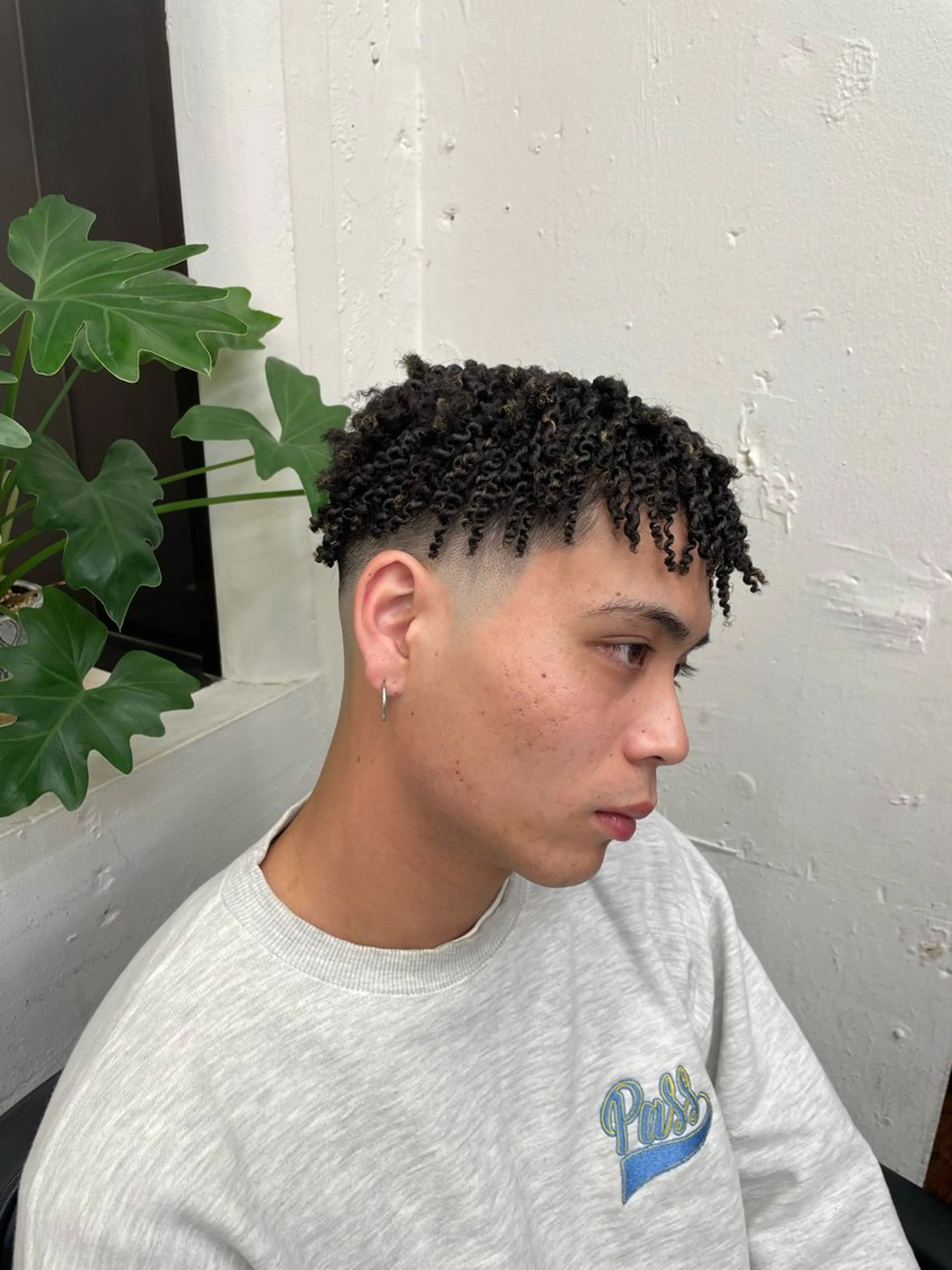 パーマ メンズ メンズパーマ コーンロウ／ブレイズ SYUのヘアスタイル