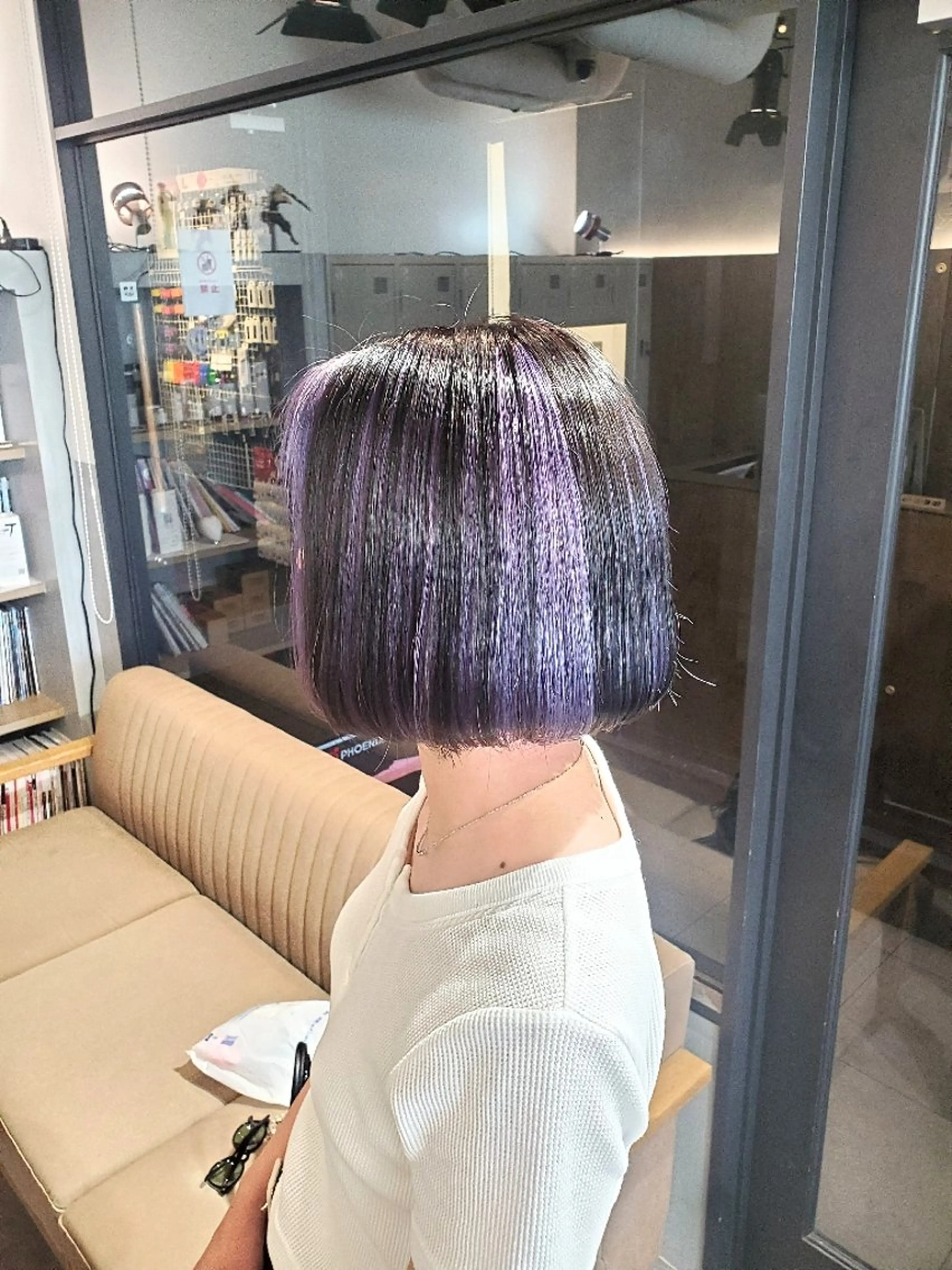 ミディアム カット ヘアカラー トリートメント ✨本日空きあります✨ 遠田コウヘイ🌟のヘアスタイル