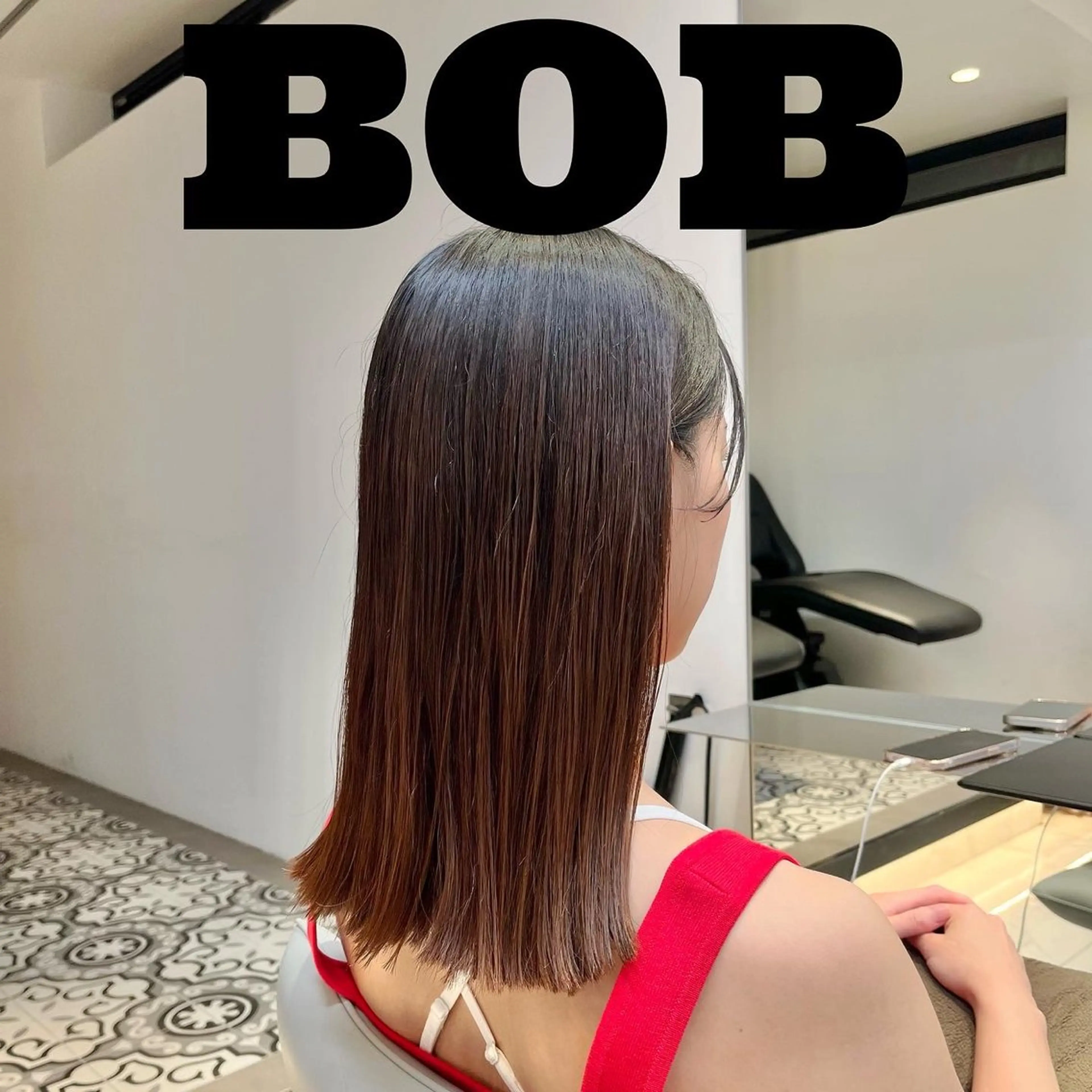 ミディアム ボブ メンズ眉毛サロン⚪️ マユクリア名古屋栄店の眉毛・アイブロウイメージ