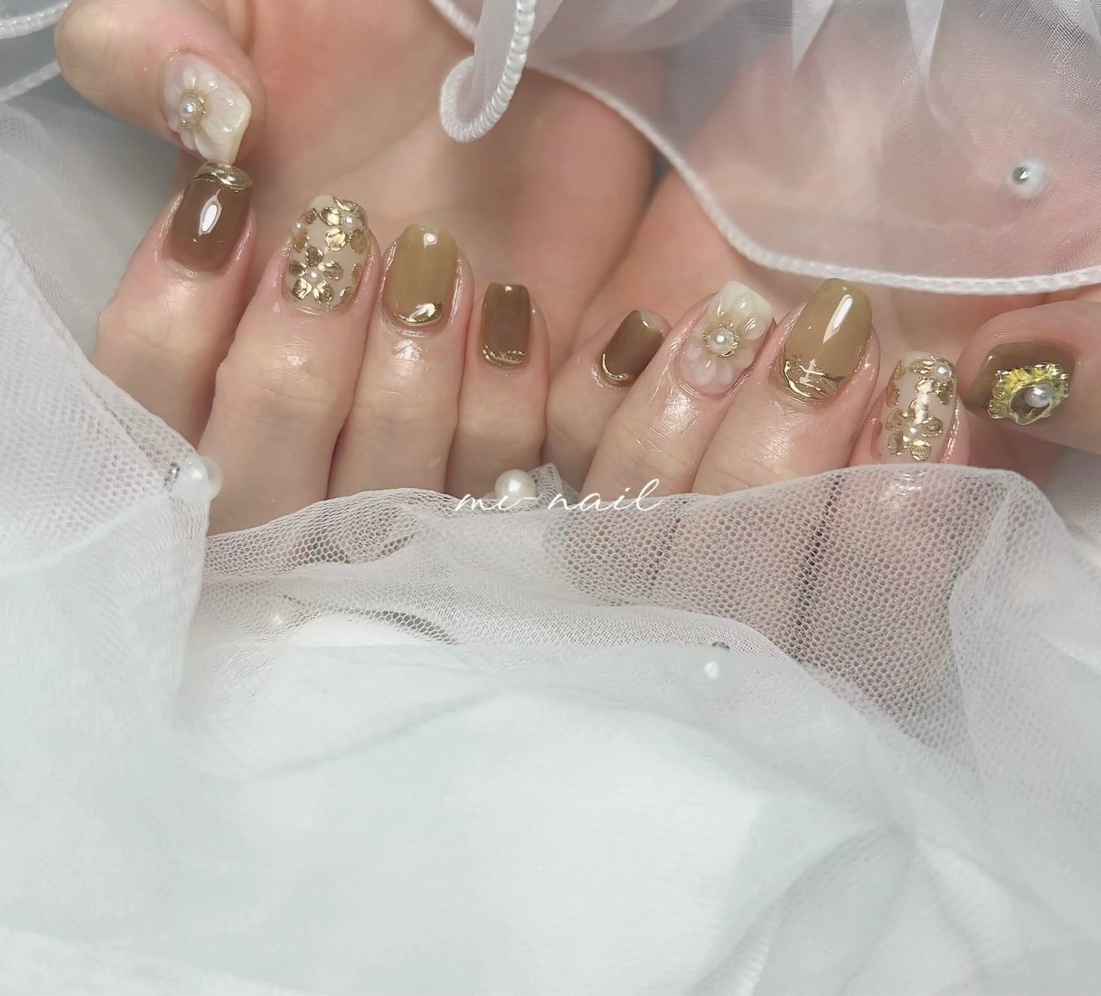 ネイル ハンドネイル ..mi_nail..所属・..mi-nail ..のネイルデザイン