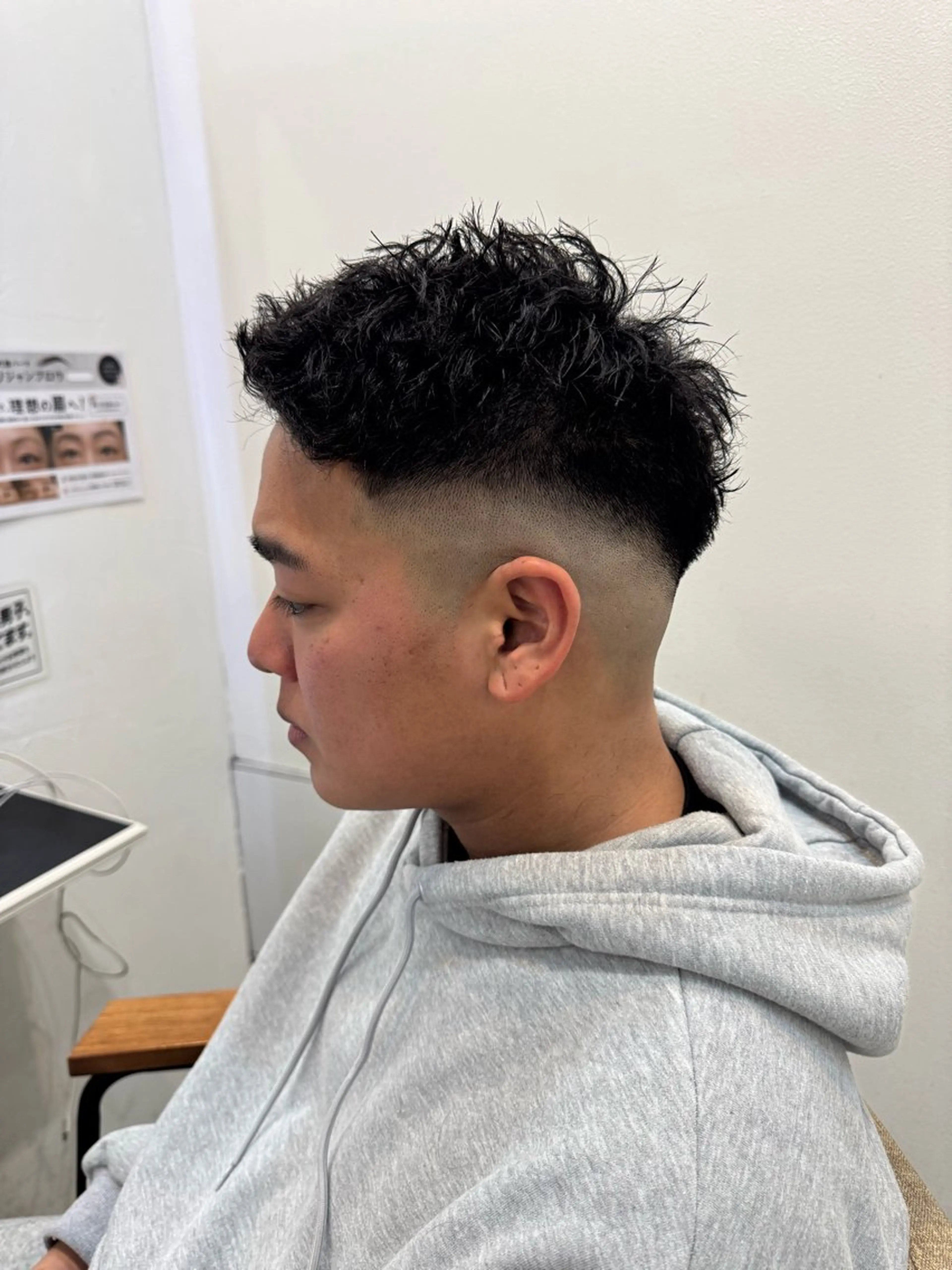 ショート パーマ ヘアアレンジ メンズ カット パーマ ヘアセット 🔥メンズ特化🔥 木村 祐太のヘアスタイル