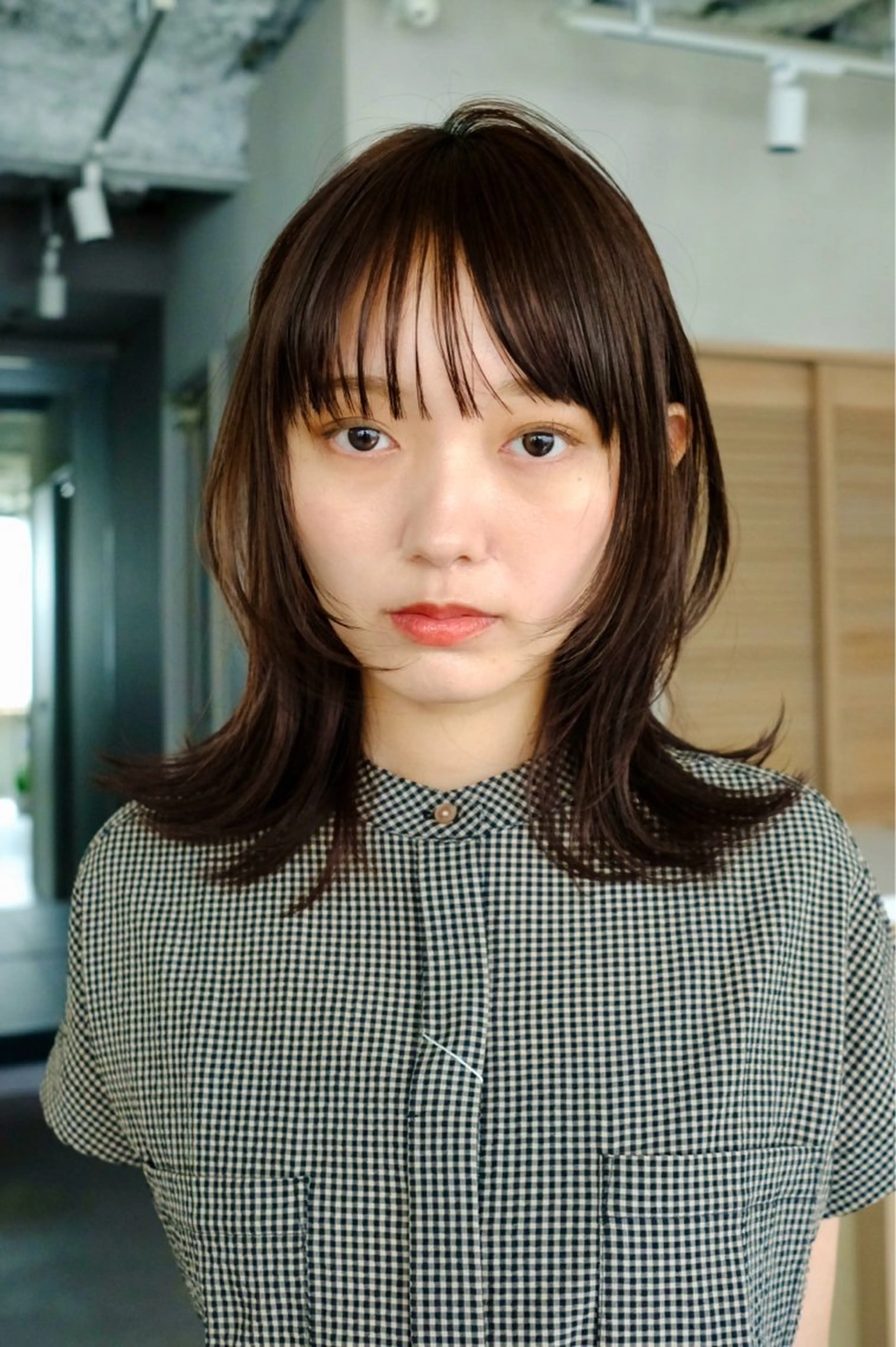 セミロング カット ヘアカラー 透明感カラー/似合わ せカット/大島実加永のヘアスタイル