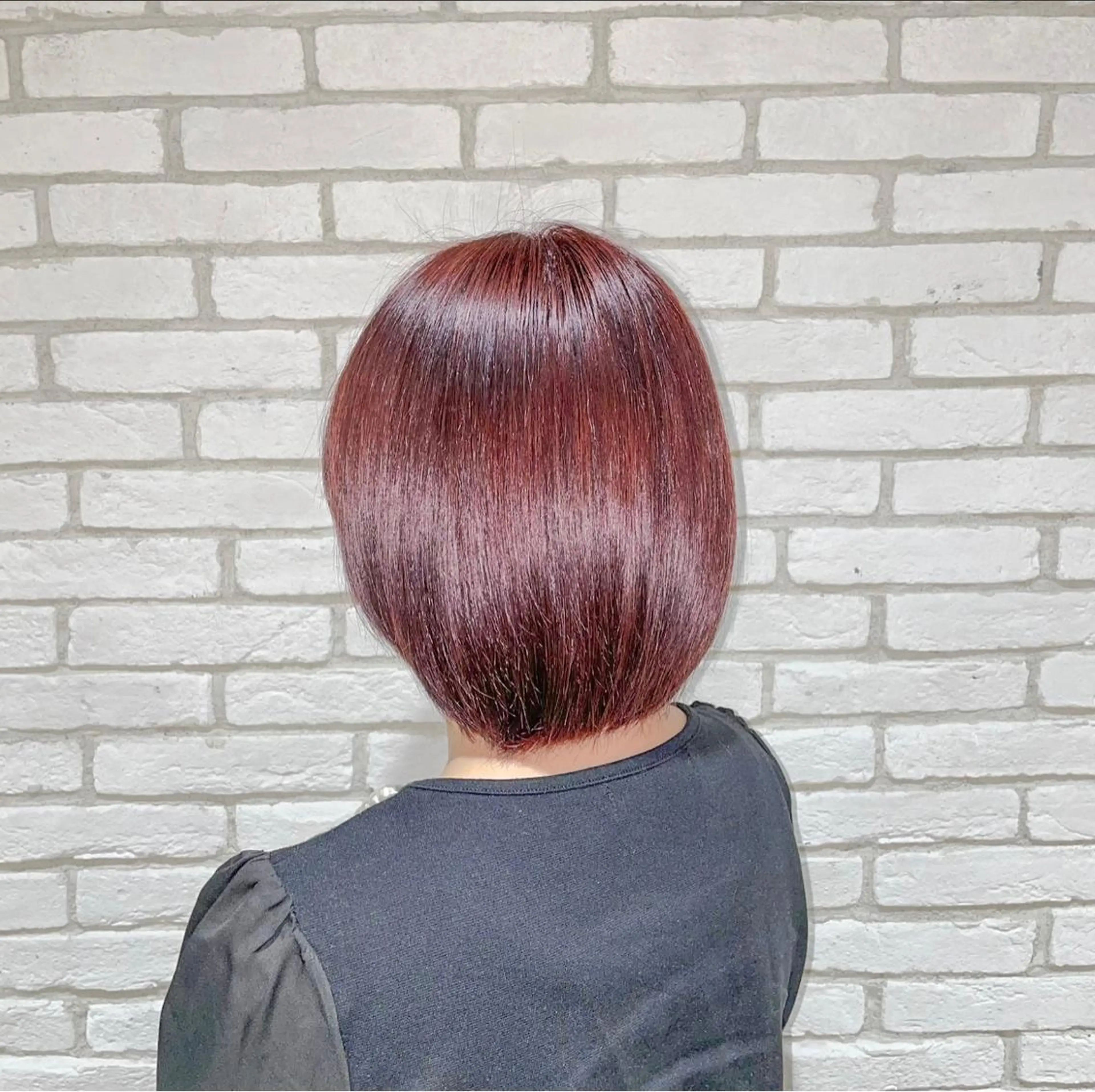 ミディアム 🌈新宿縮毛矯正 No.1 SORAのヘアスタイル
