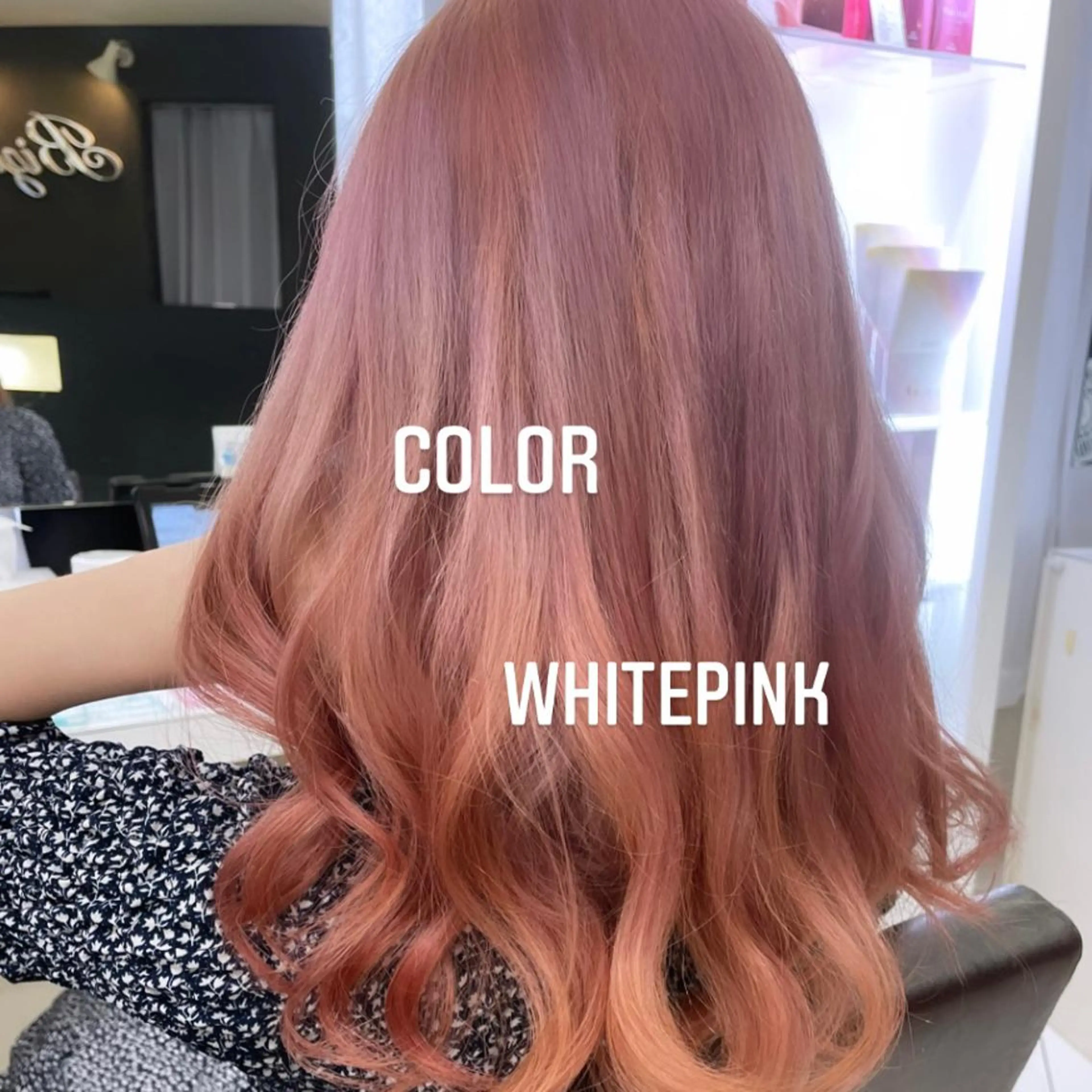 セミロング カラー ヘアカラー エクステ エクステ🩵ブリーチ 韓国ヘア🩵KAEのヘアスタイル