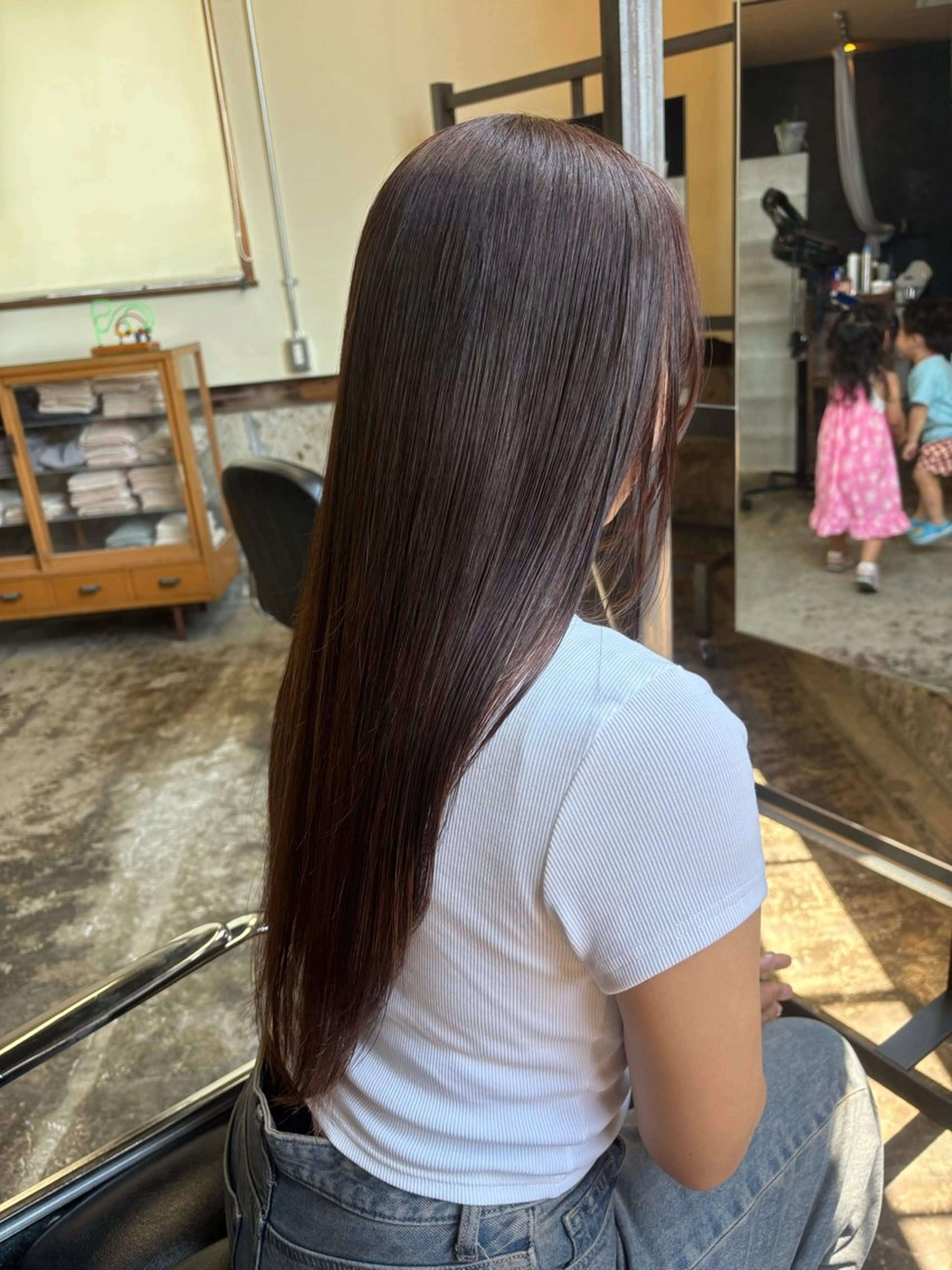 ロング 《nico》 髙橋秋花🖤🧡のヘアスタイル