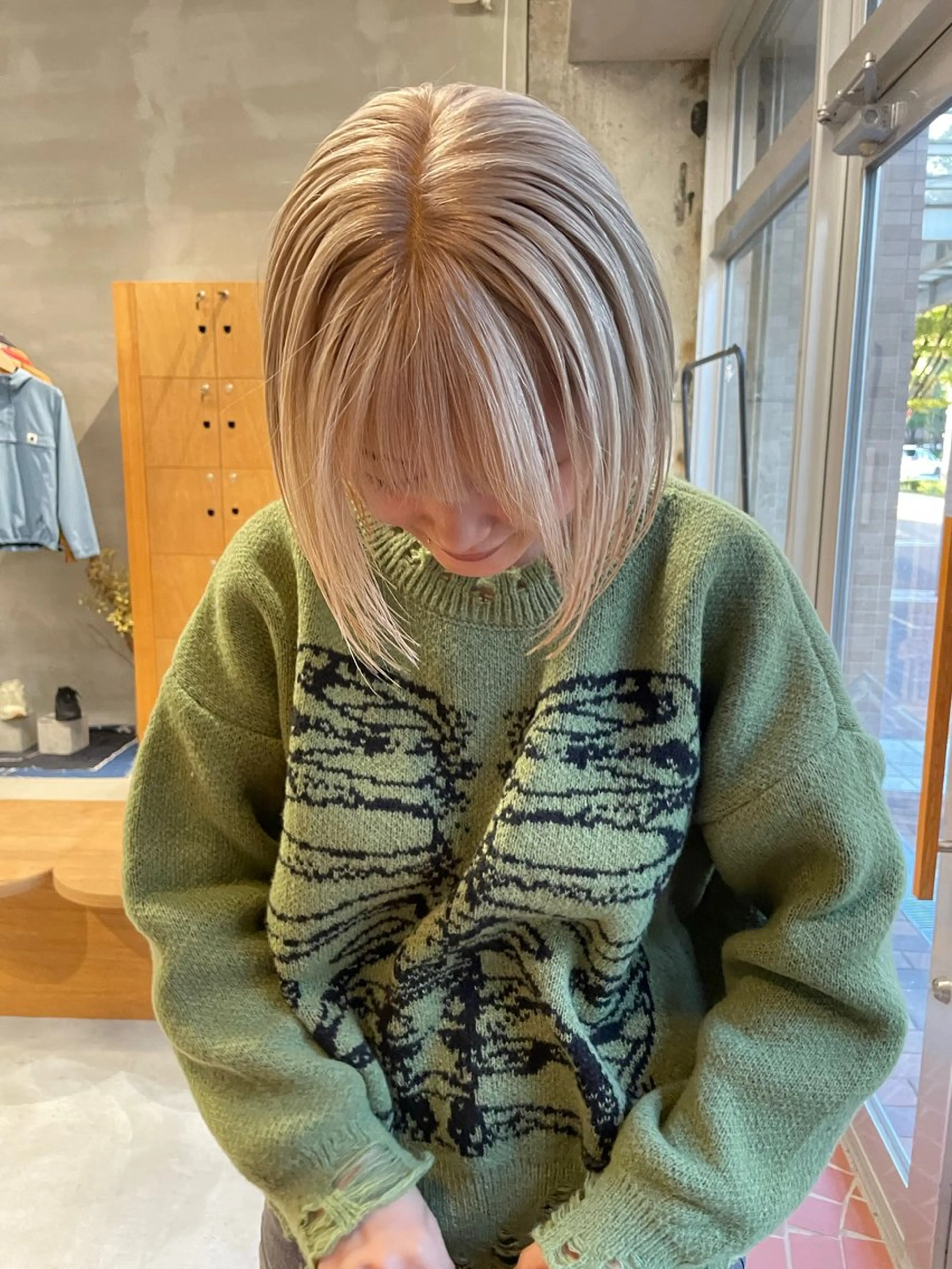 カラー ヘアカラー wewe: momoeのヘアスタイル