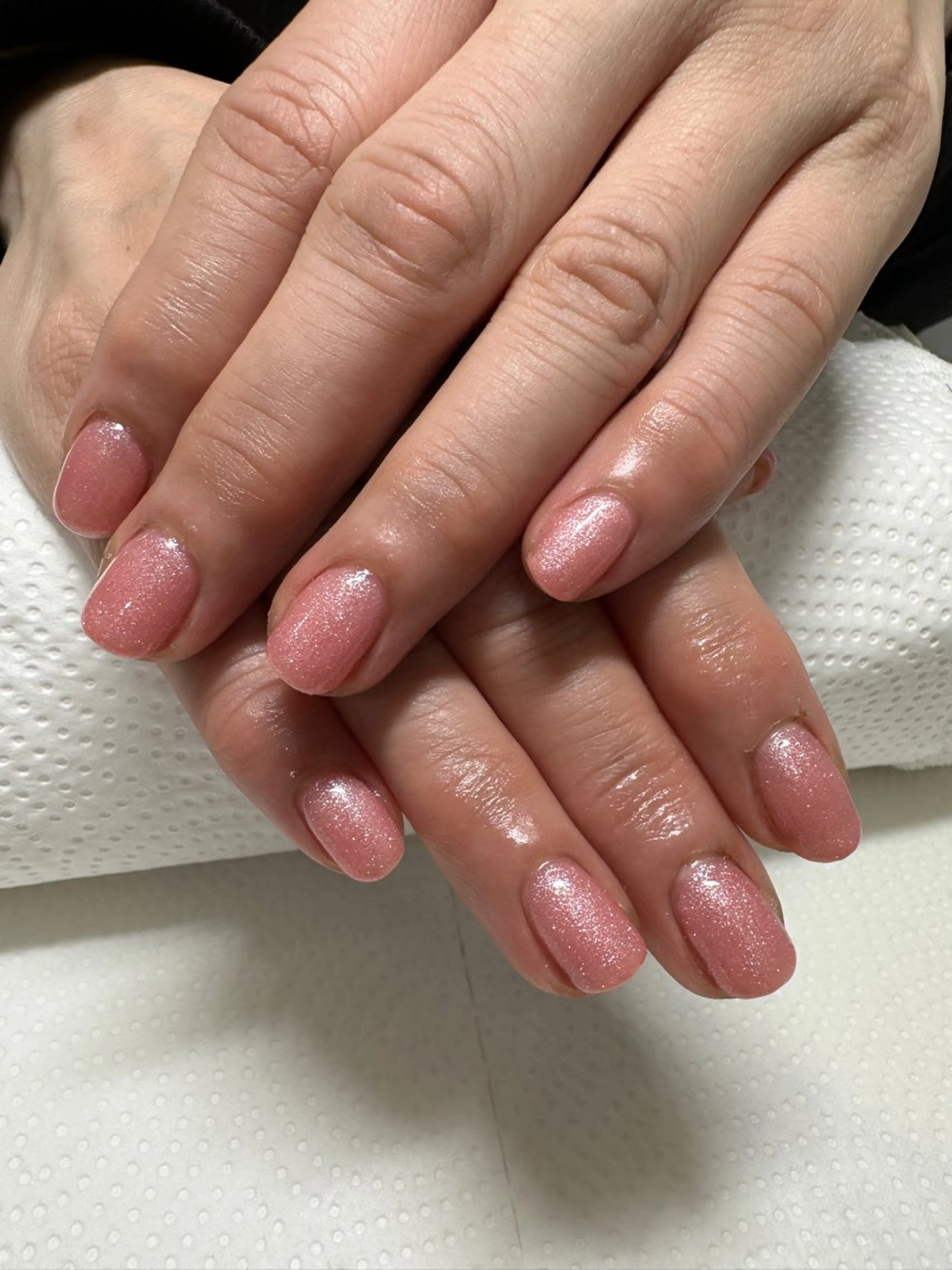 ネイル ワンカラーネイル 春ネイル ルミエナ銀座 MUKAEDAのネイルデザイン