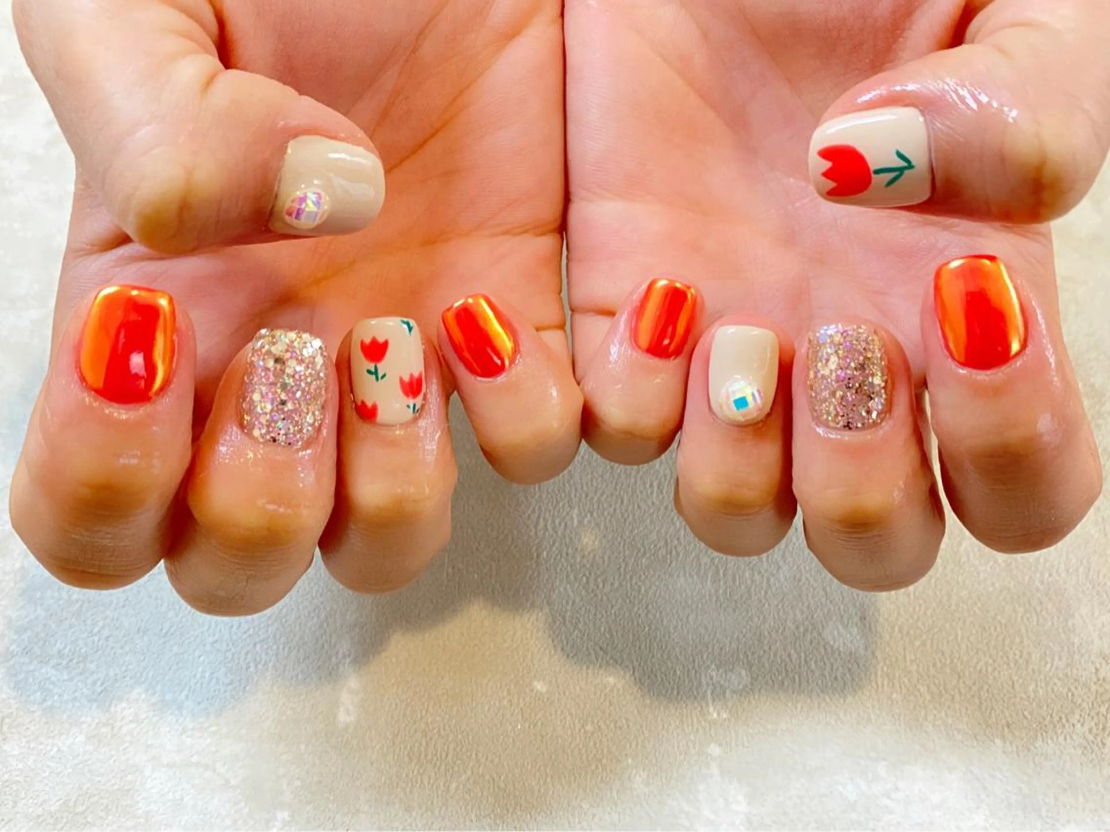 ネイル UP yuriのネイルデザイン