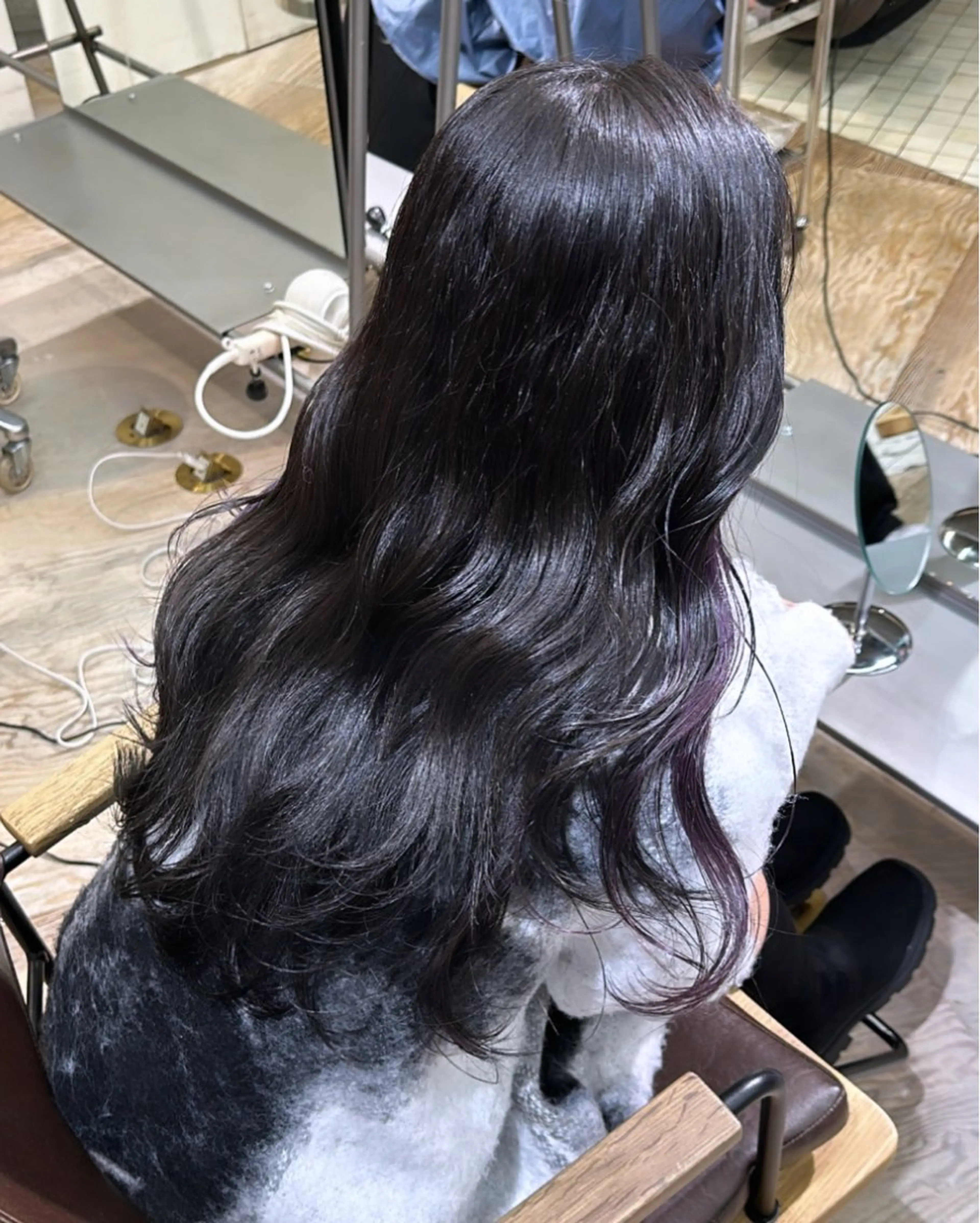 ロング カラー ササキカズマ〻透明感 〻色落ち〻赤み消しのヘアスタイル