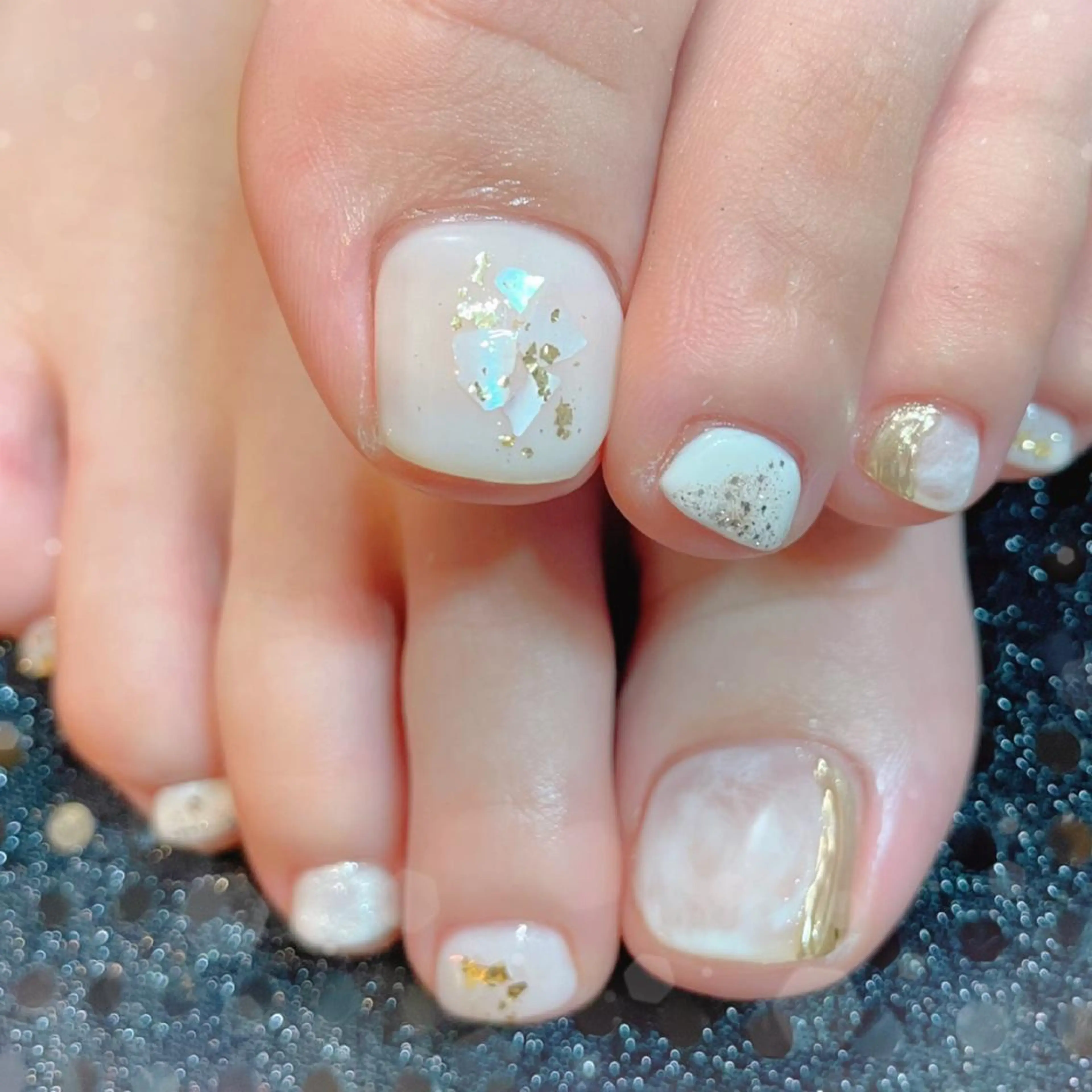 ネイル フットネイル MoON...❤︎ MeGuのネイルデザイン