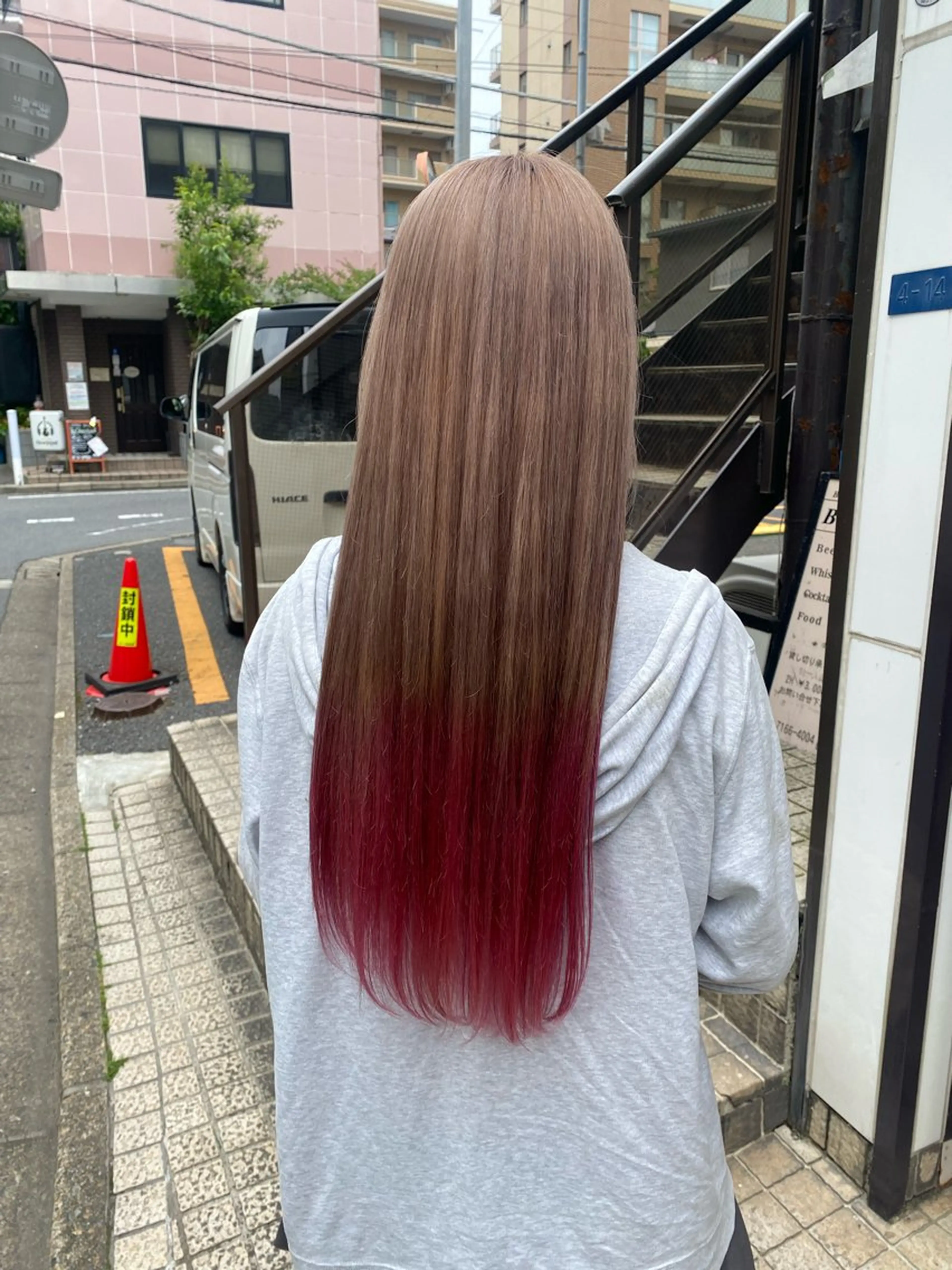 ロング カラー 🐾Libero🐾 柏　KONOMIのヘアスタイル