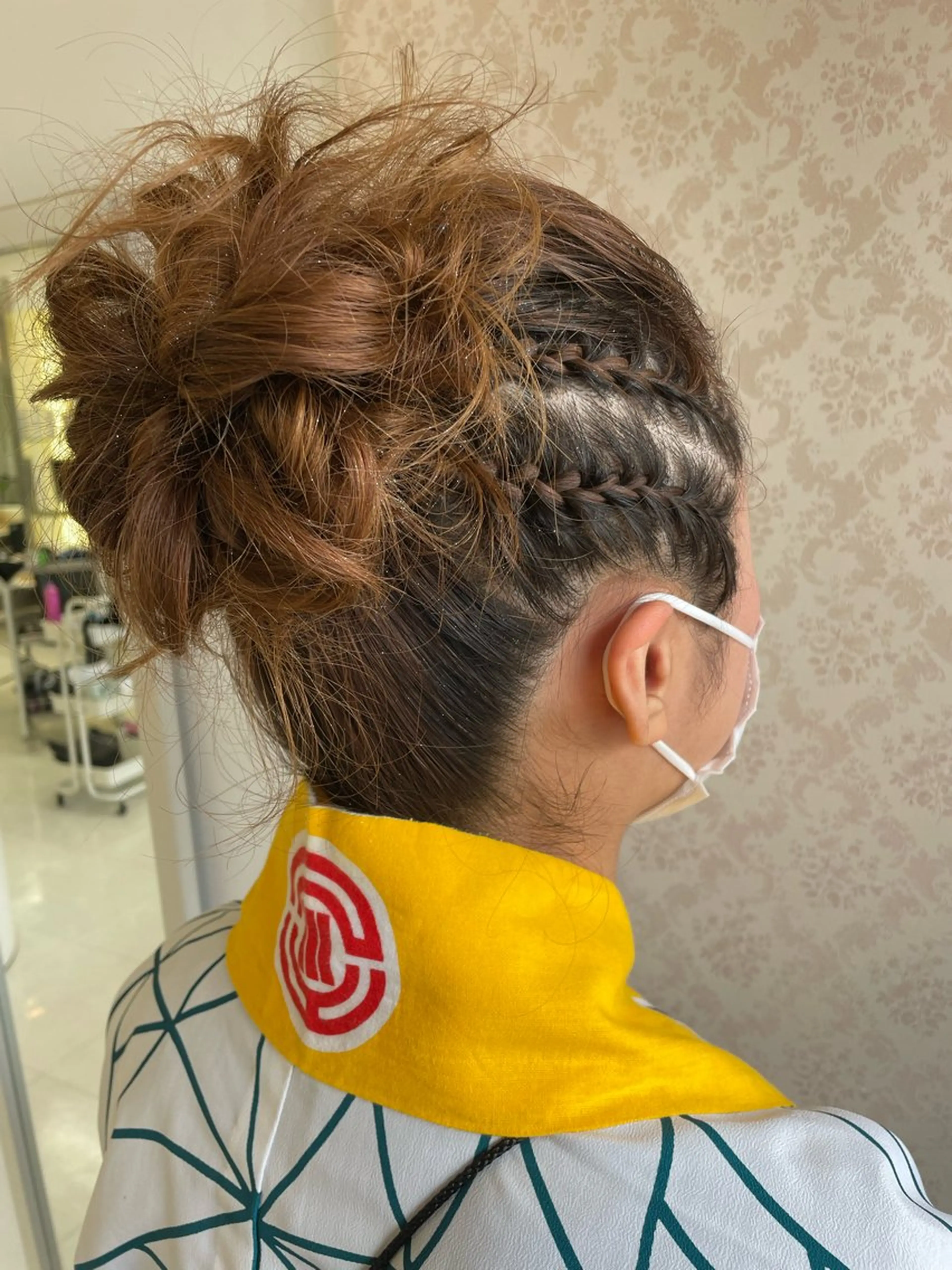 ヘアアレンジ ヒヨシ ルナのヘアスタイル