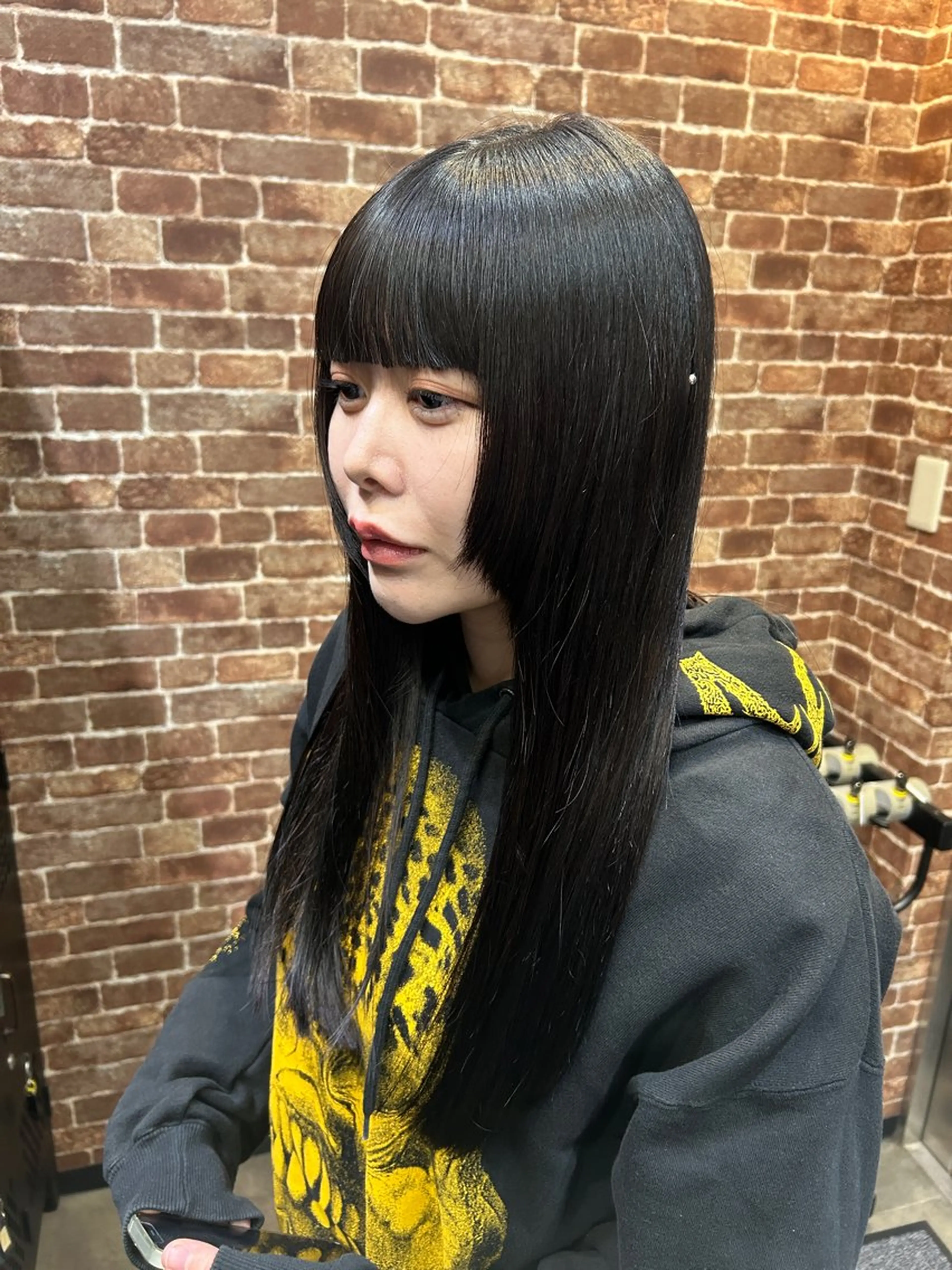 ロング カラー 久木原 ゆりのヘアスタイル