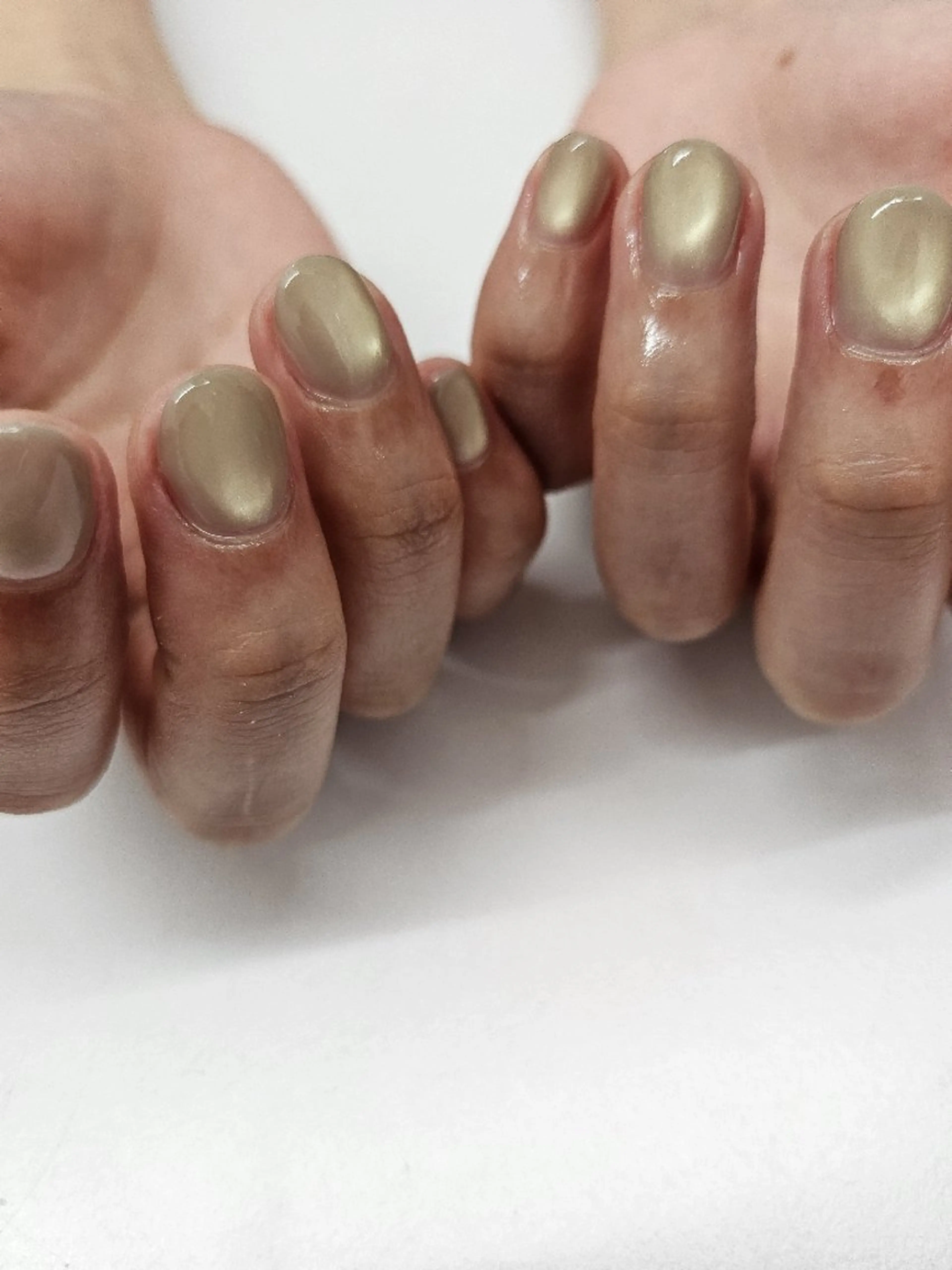 ネイル ジェルネイル マグネットネイル オフィスネイル パラジェル シンプルネイル ハンドネイル puku nail 🌼kazu🌼のネイルデザイン