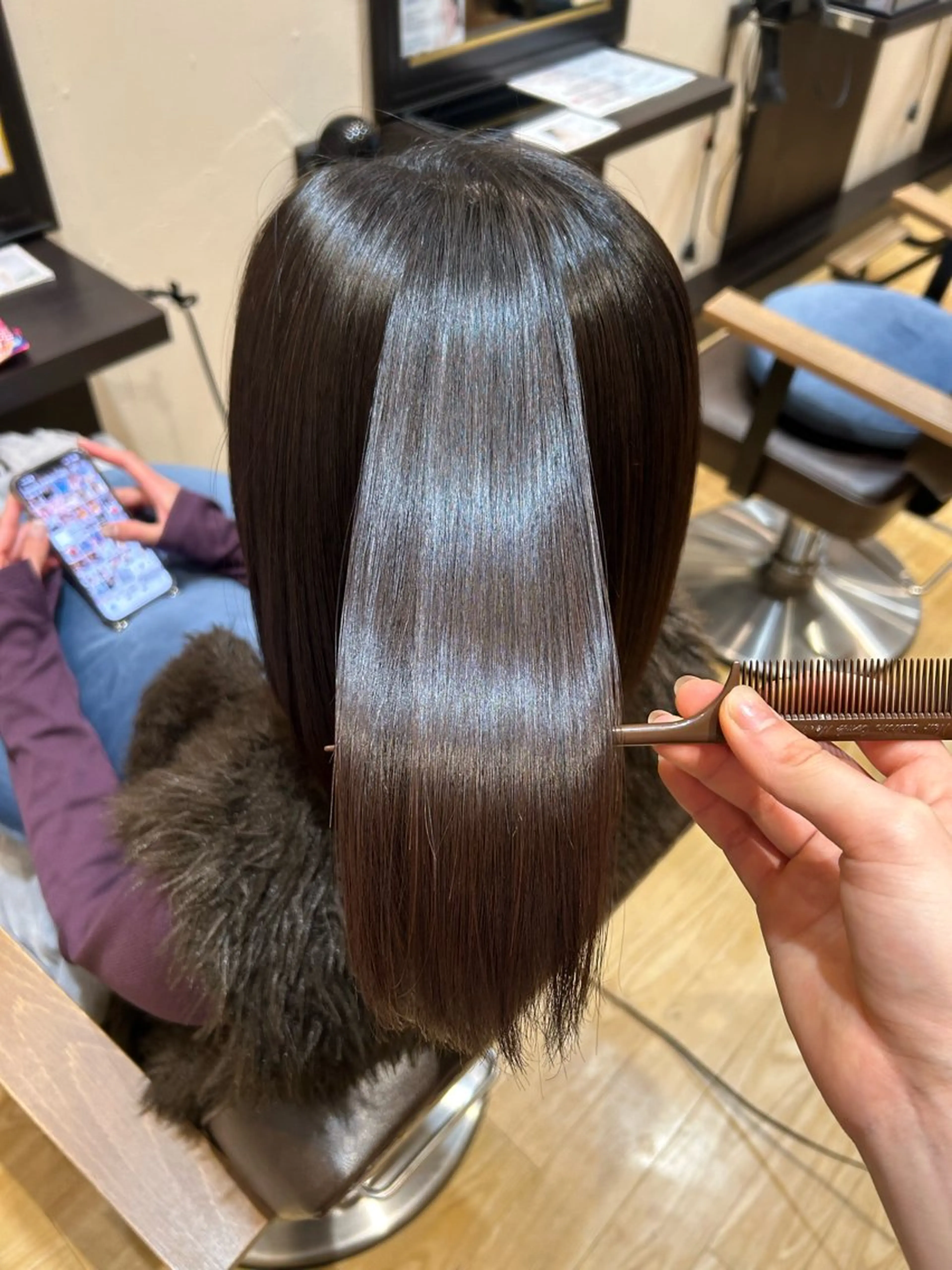 カラー namiki /カットモデル募集中のヘアスタイル