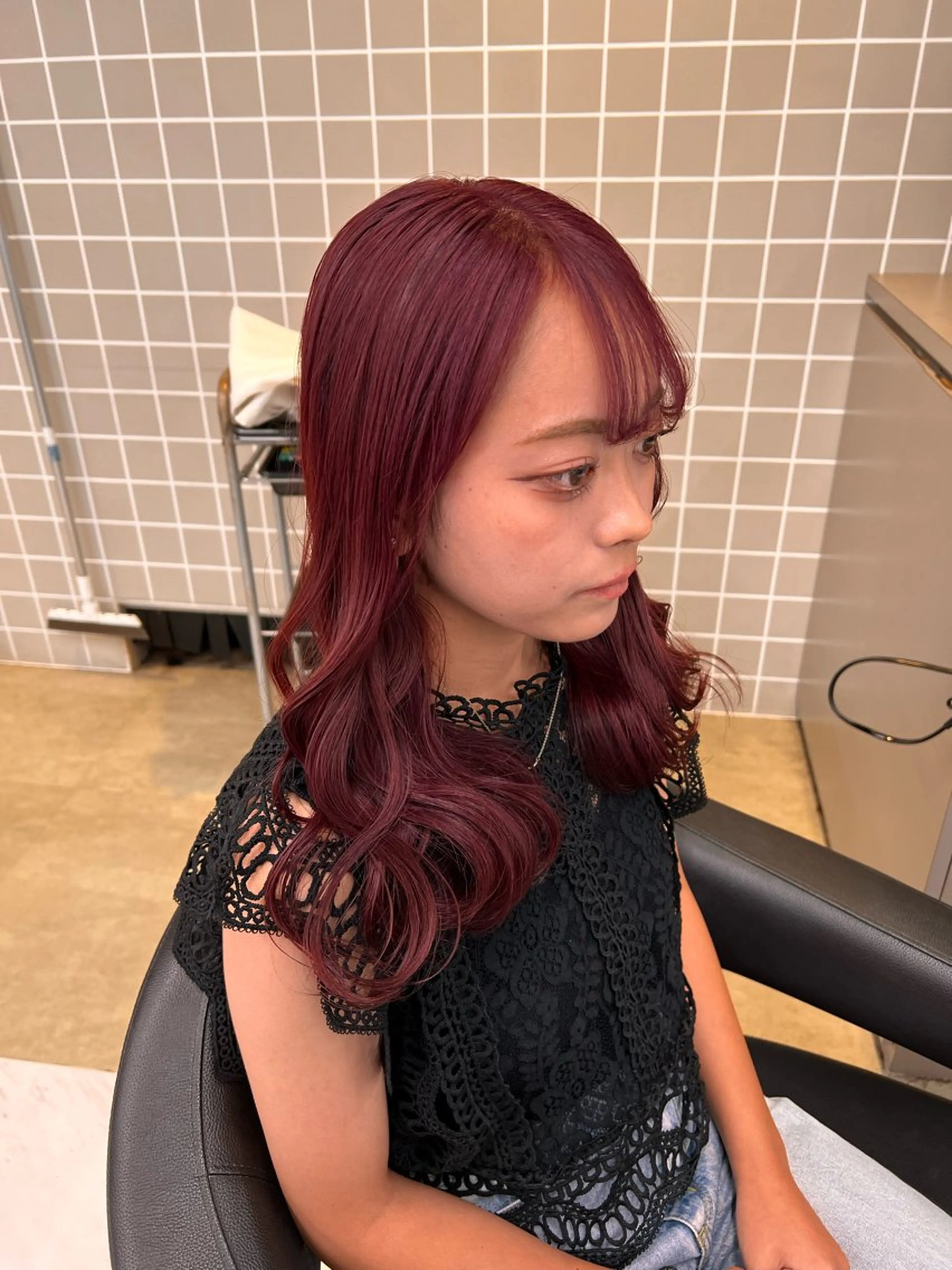 ロング カラー 💖札幌カラー 指名No.1💖玲奈のヘアスタイル