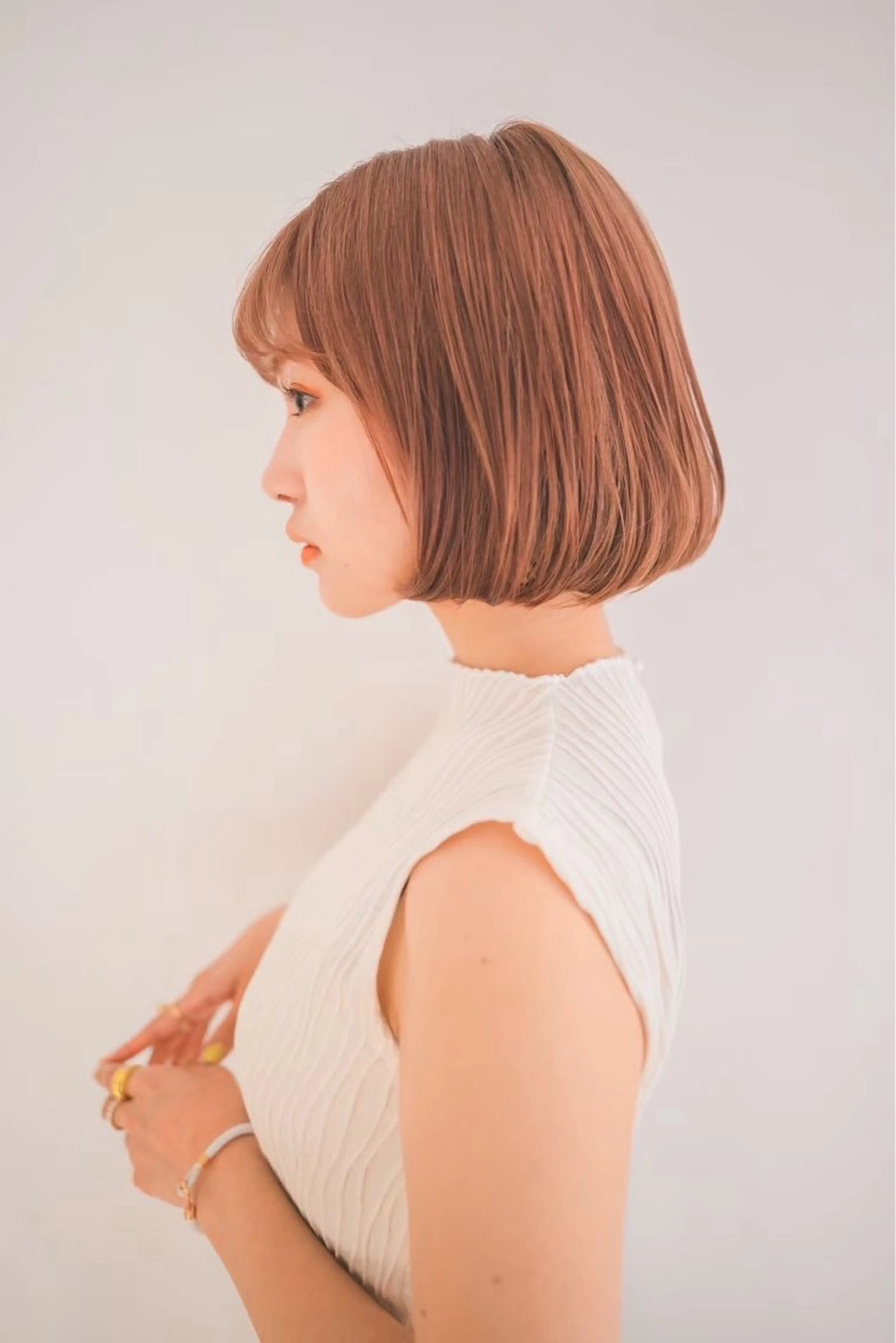 ショート カラー 【e's】鎌倉/義樹 /ヘアカラーのヘアスタイル