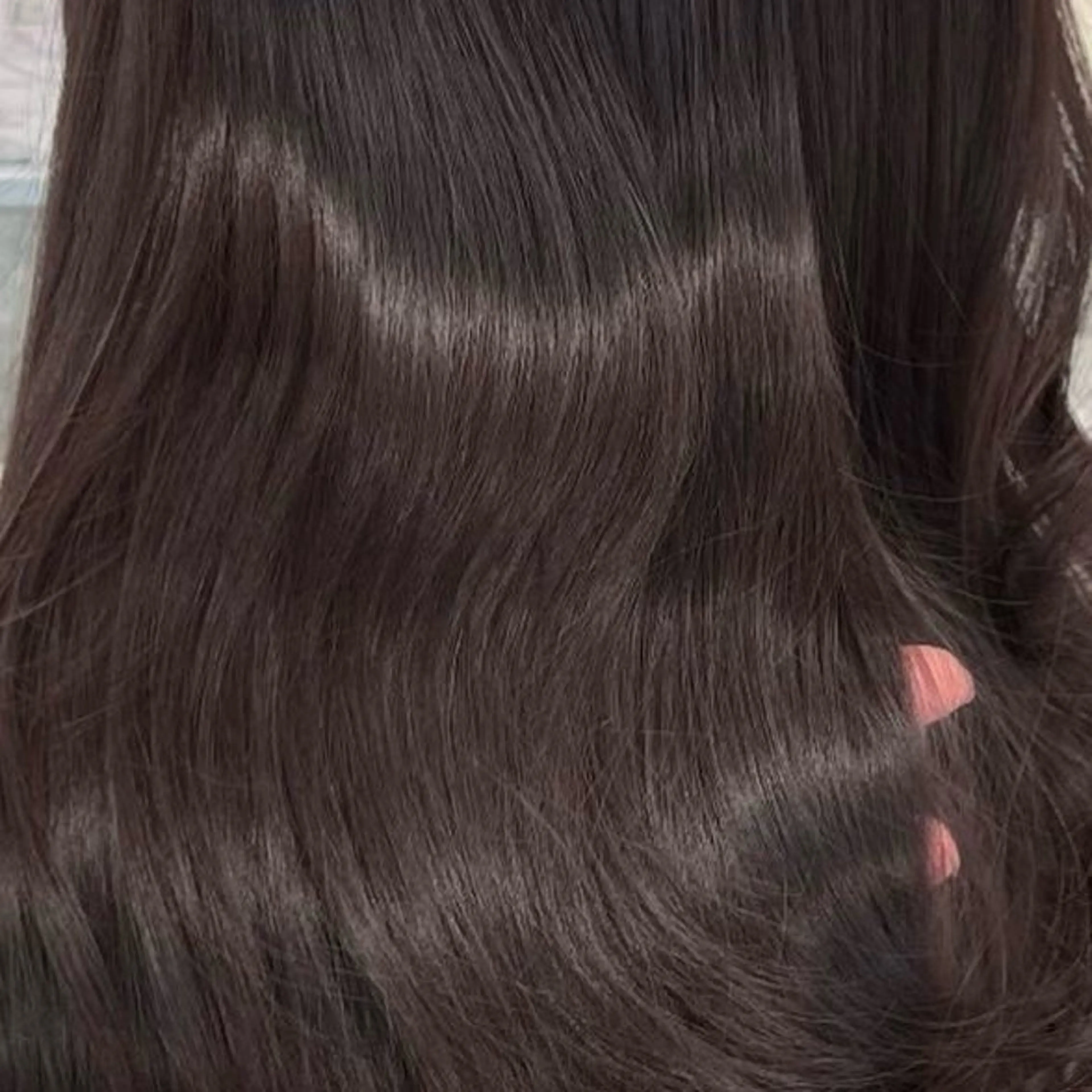 カラー ブラウンカラー ヘアカラー トリートメント 縮毛矯正／レイヤー／ 髪質改善／海月のヘアスタイル