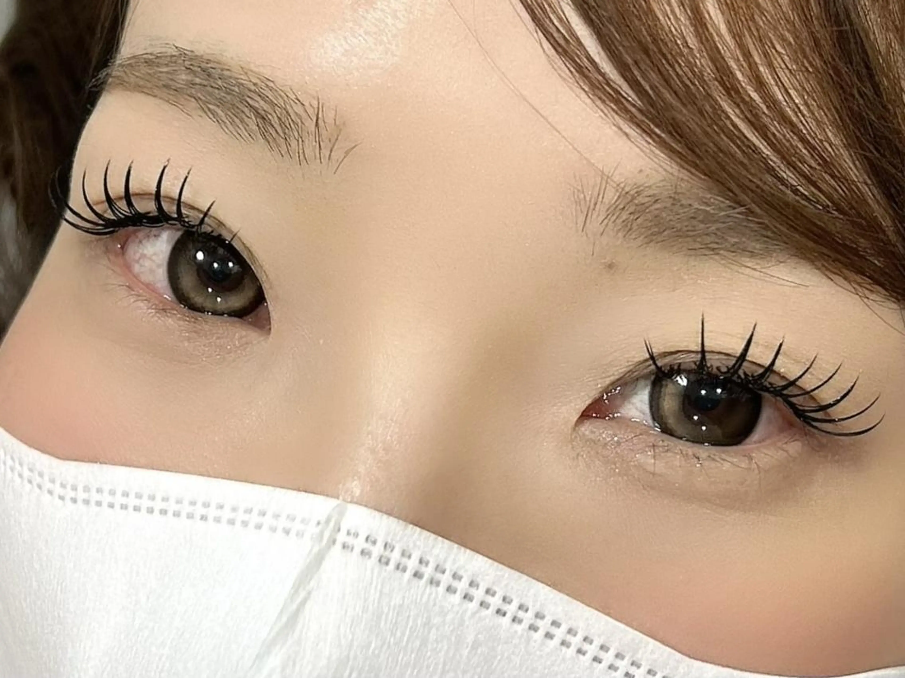 マツエク・マツパ フラットラッシュ マツエク yuuka REBEST心斎橋のマツエク・マツパデザイン