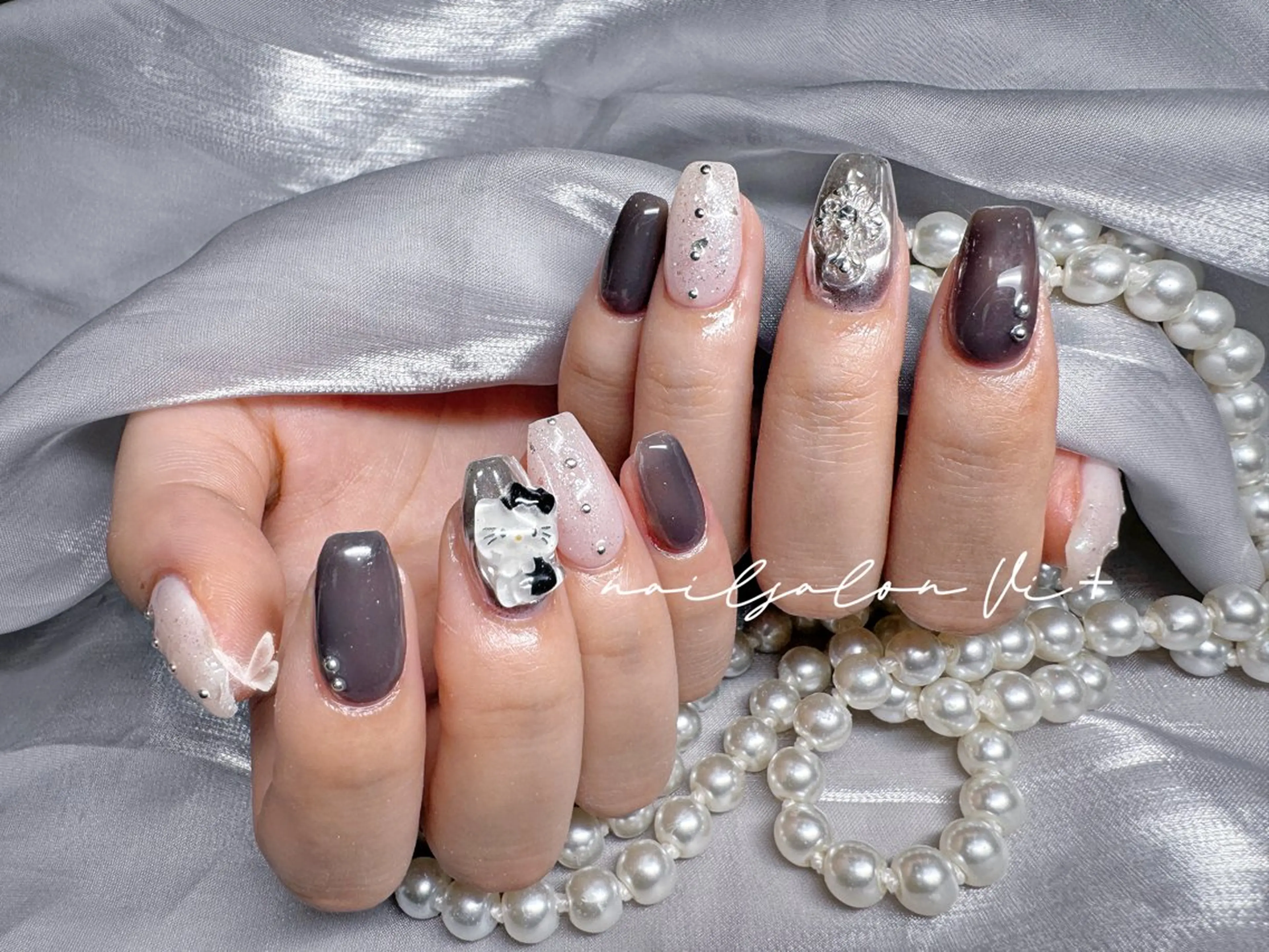 ネイル ハンドネイル ✨Nailsalon Vi+✨のネイルデザイン