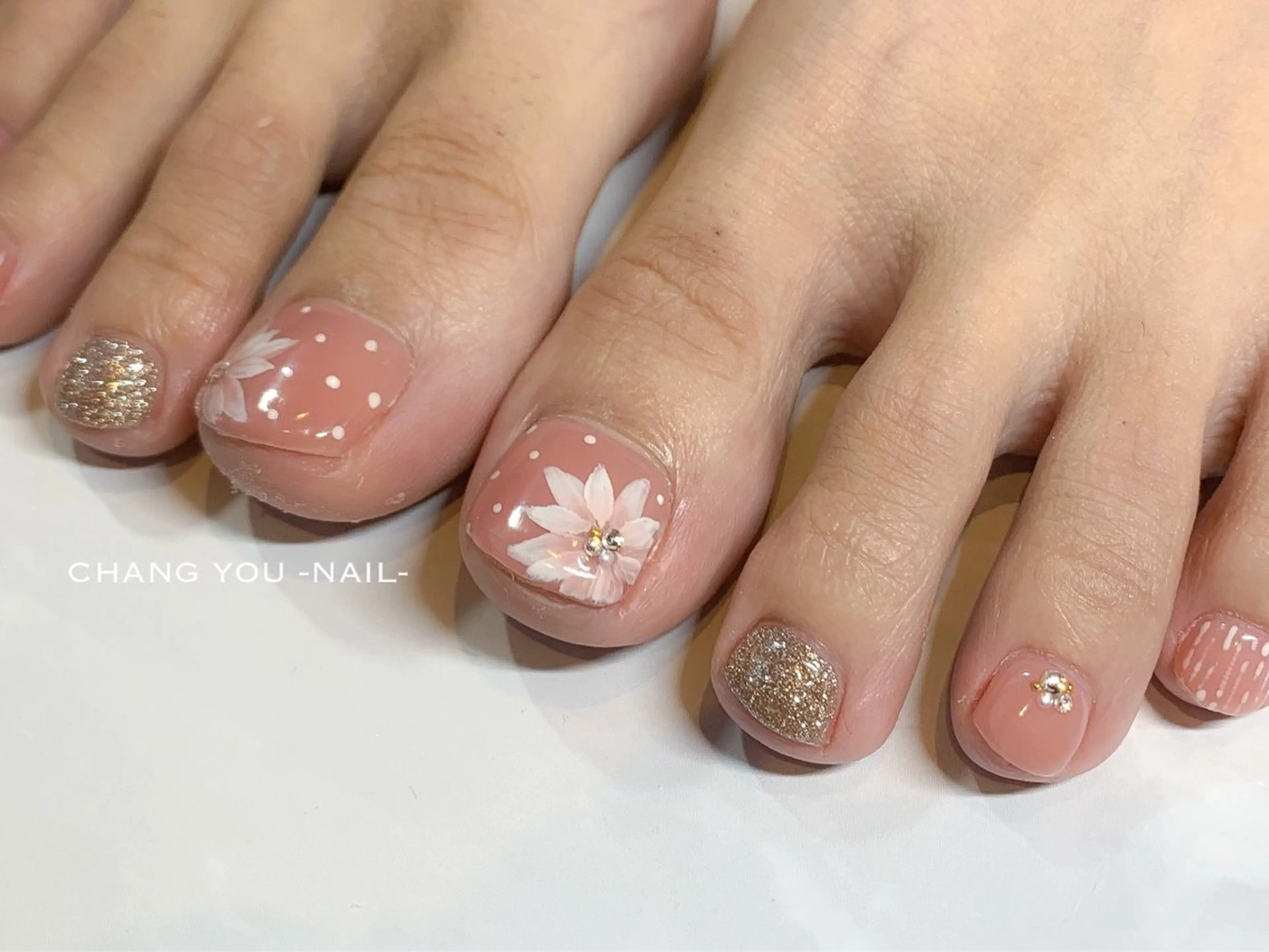 ネイル フットネイル Maison noyerのネイルデザイン