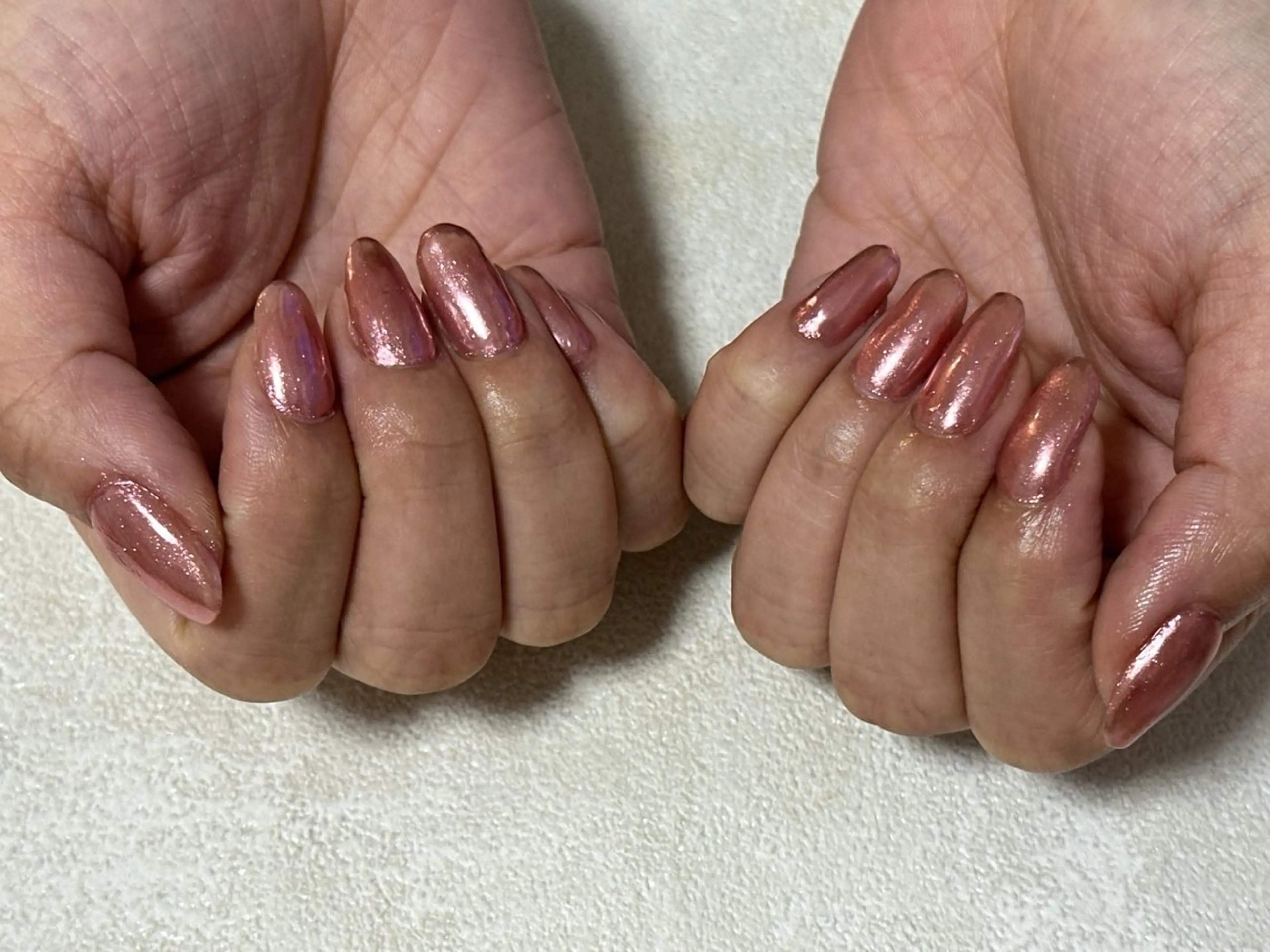 ネイル オーロラネイル 桜ネイル フラワーネイル フットネイル フレンチネイル ハンドネイル mogunail &blowのネイルデザイン