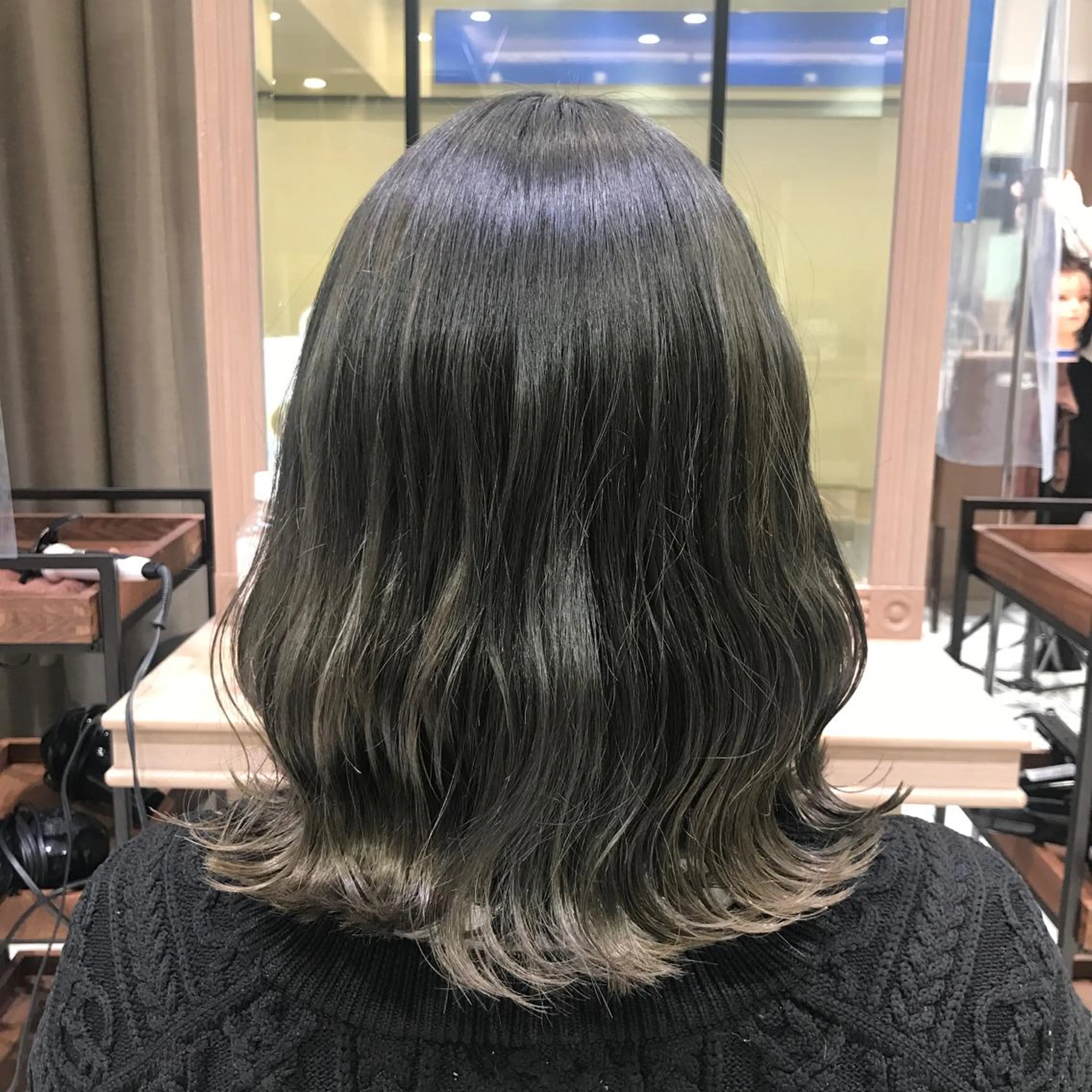 ミディアム カラー ヘアセット/メンズ パーマChihoのヘアスタイル