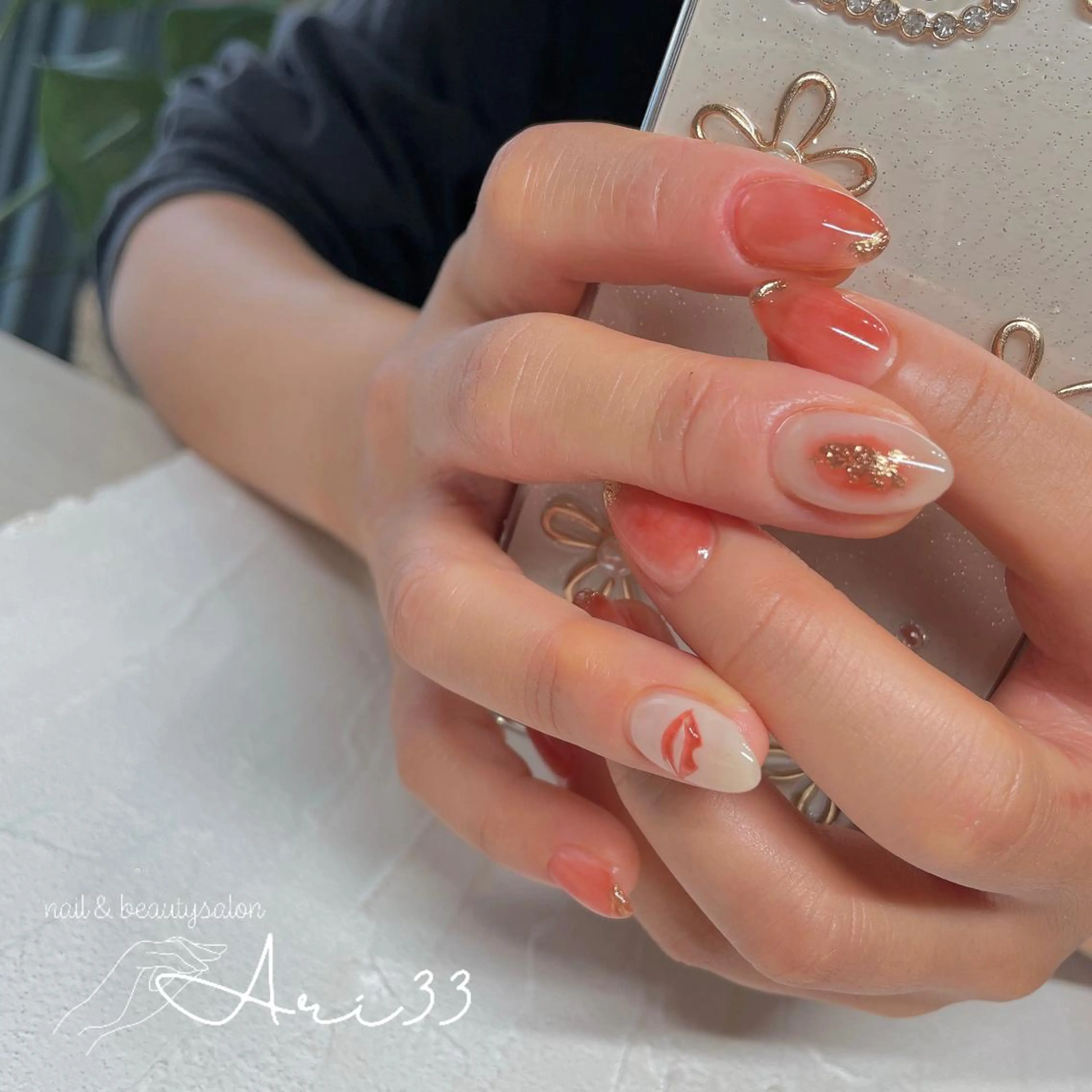 ネイル ハンドネイル プライベートサロン Ari33nailのネイルデザイン