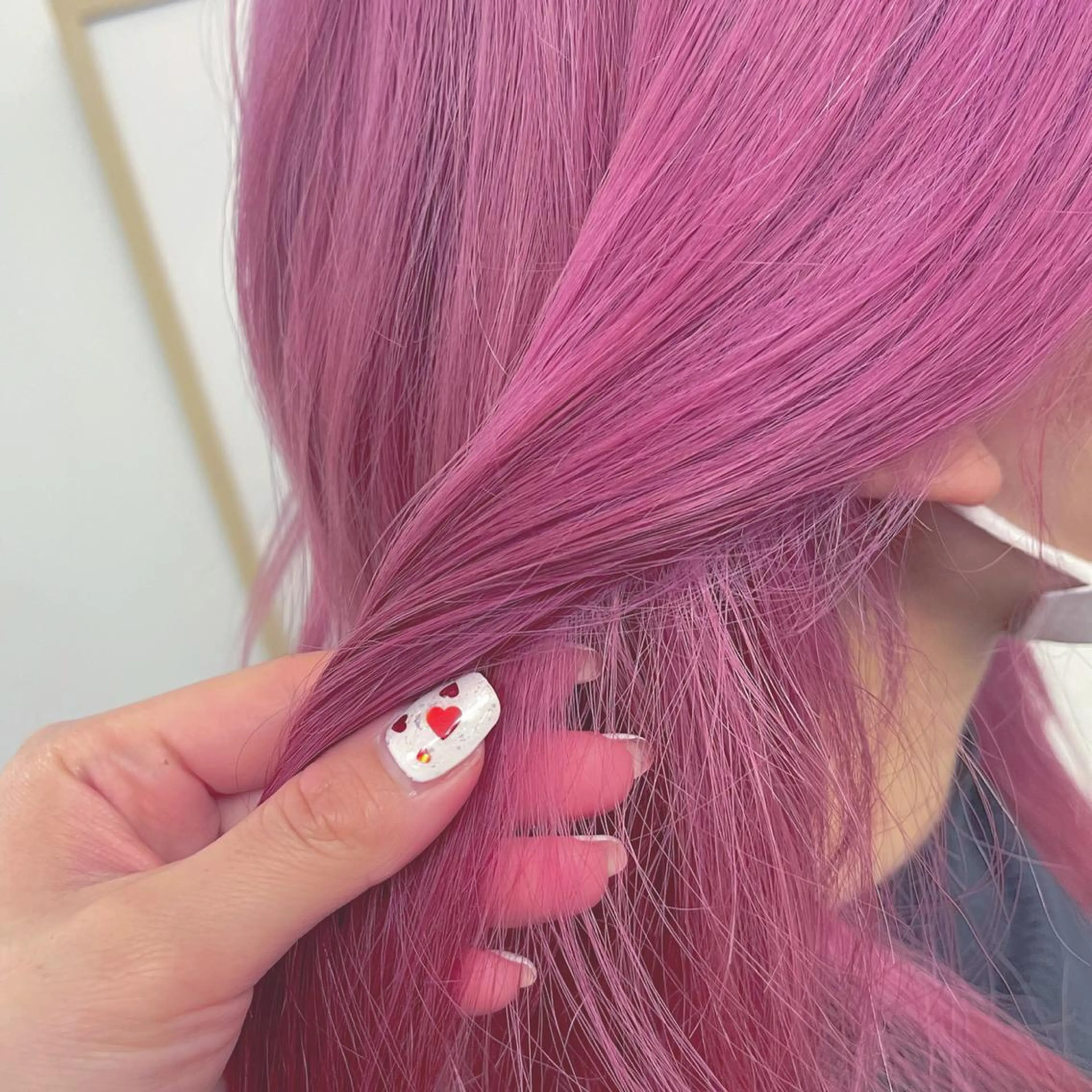 ミディアム yu-ri🩷 韓国ヘアのヘアスタイル