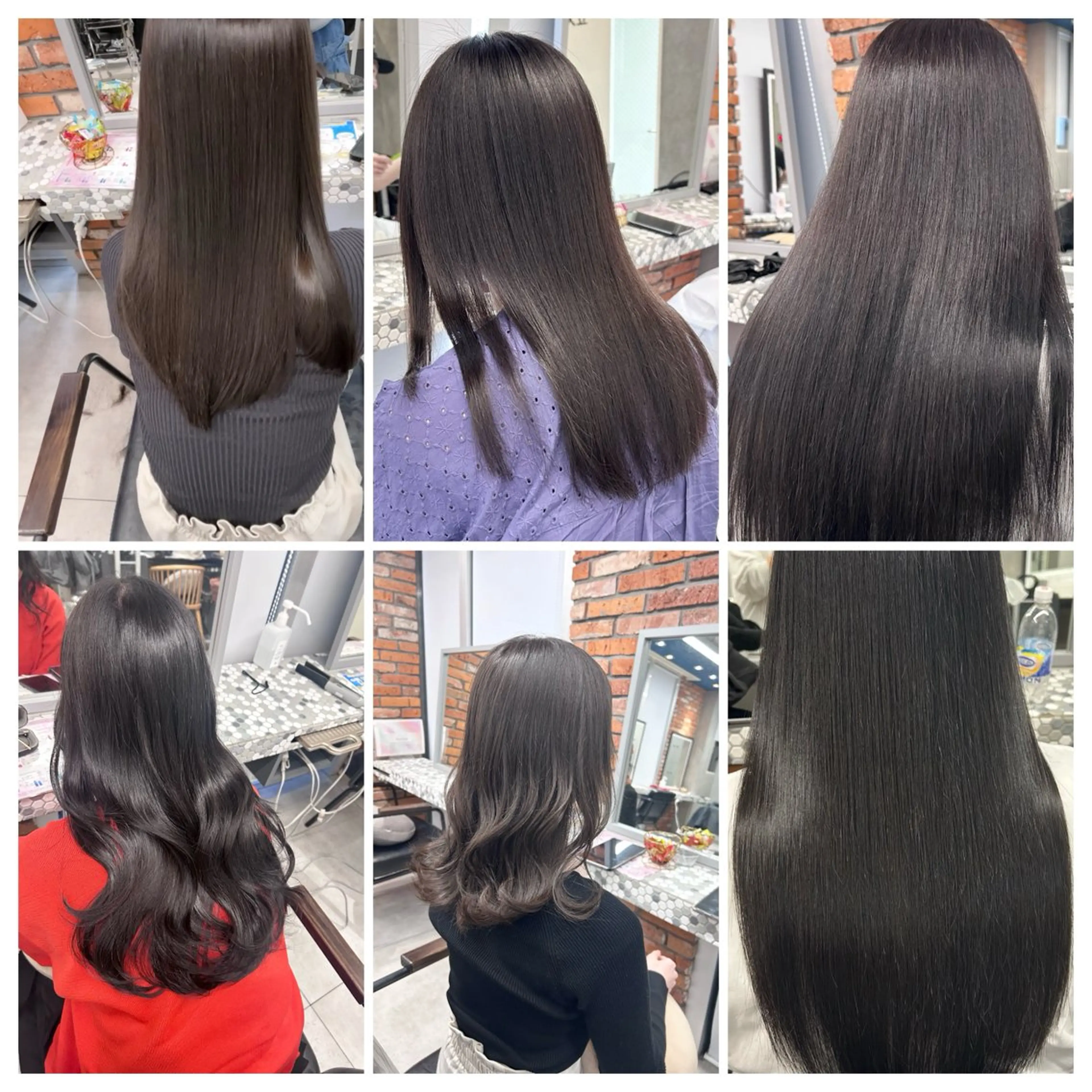 ロング 赤みゼロカラー 藤並純のヘアスタイル
