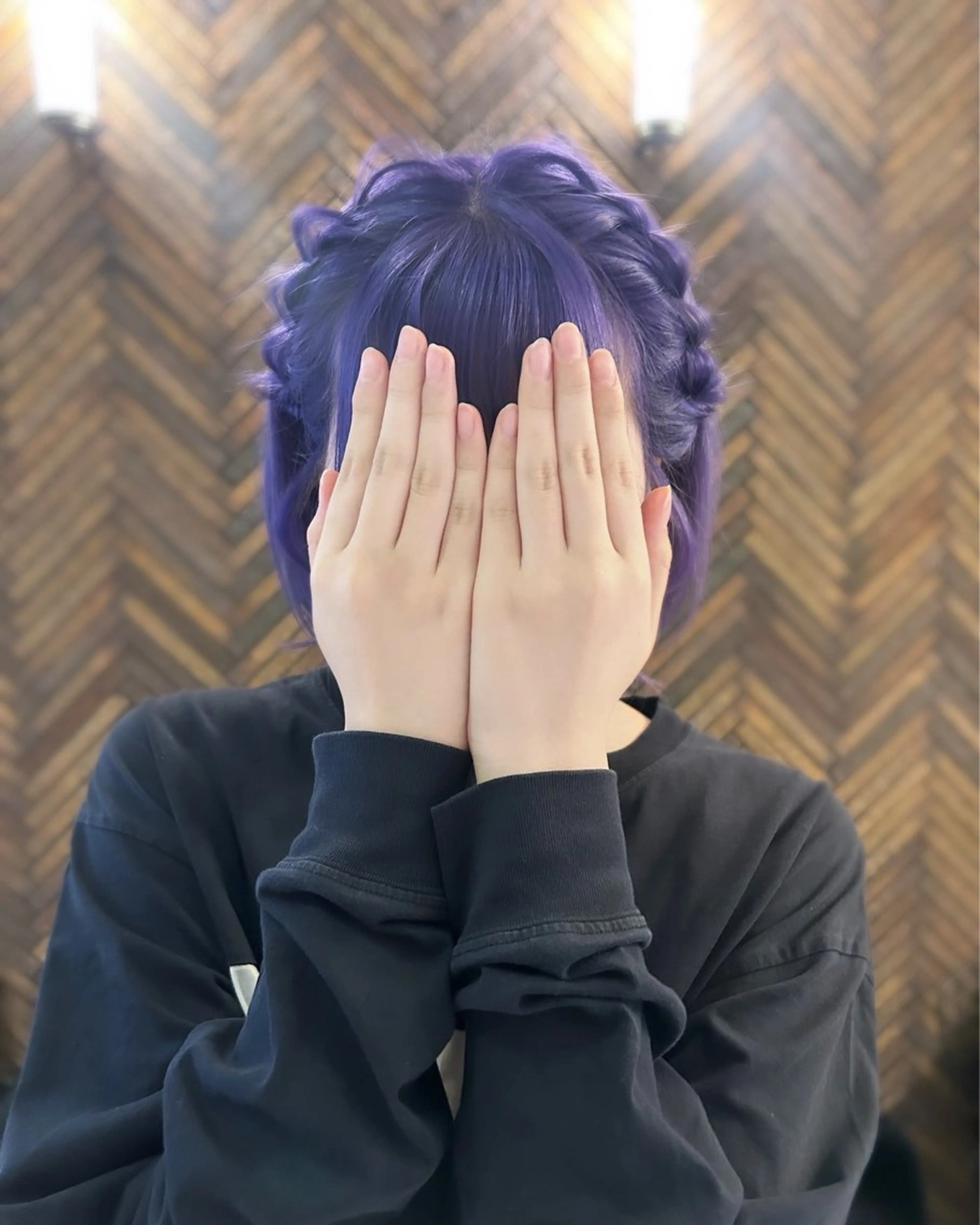 ミディアム サナ/ 秋葉原ヘアメのヘアスタイル