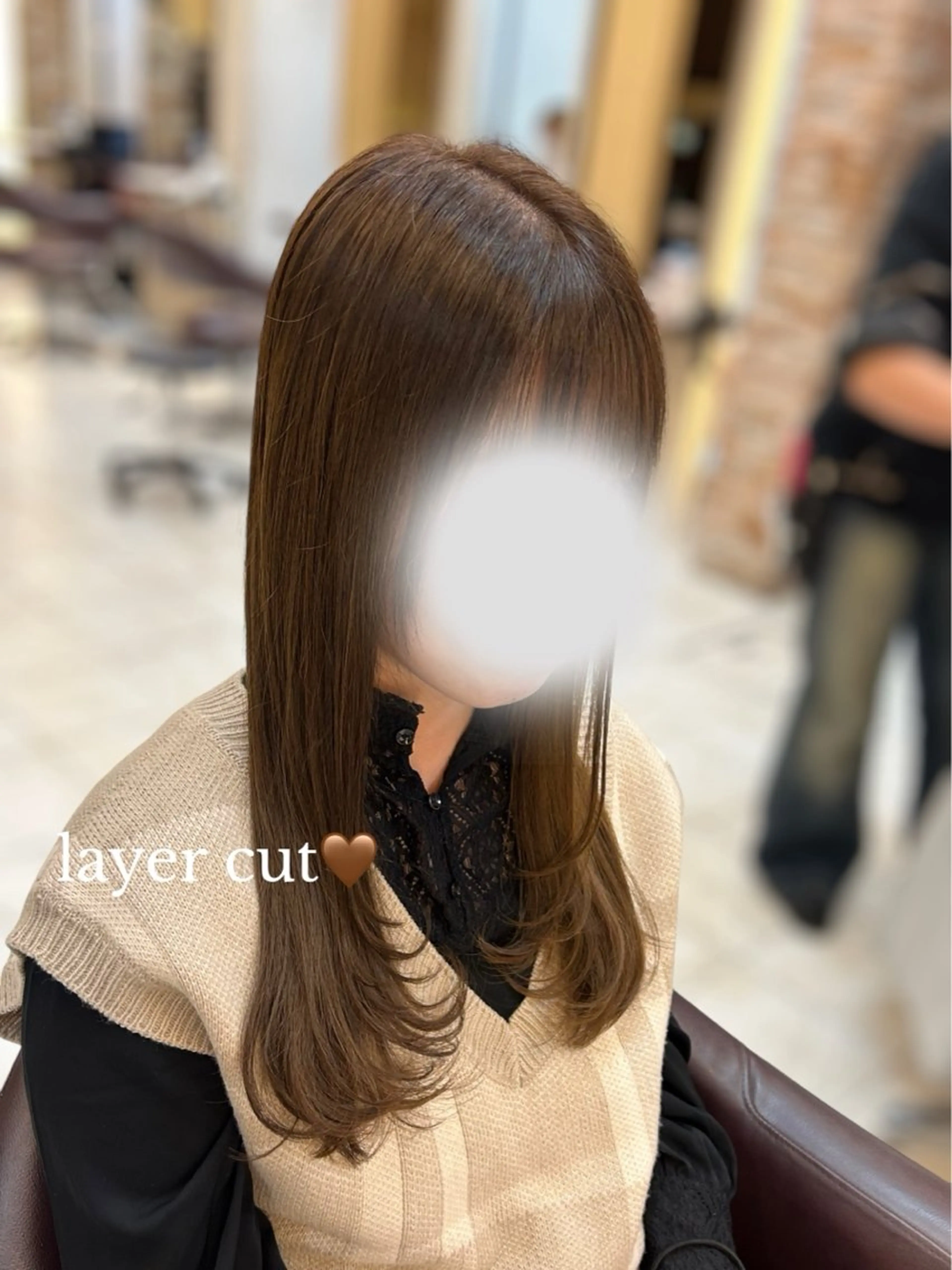 ロング カット トリートメント 🧸HARUNA 艶髪✨透明感🫧のヘアスタイル