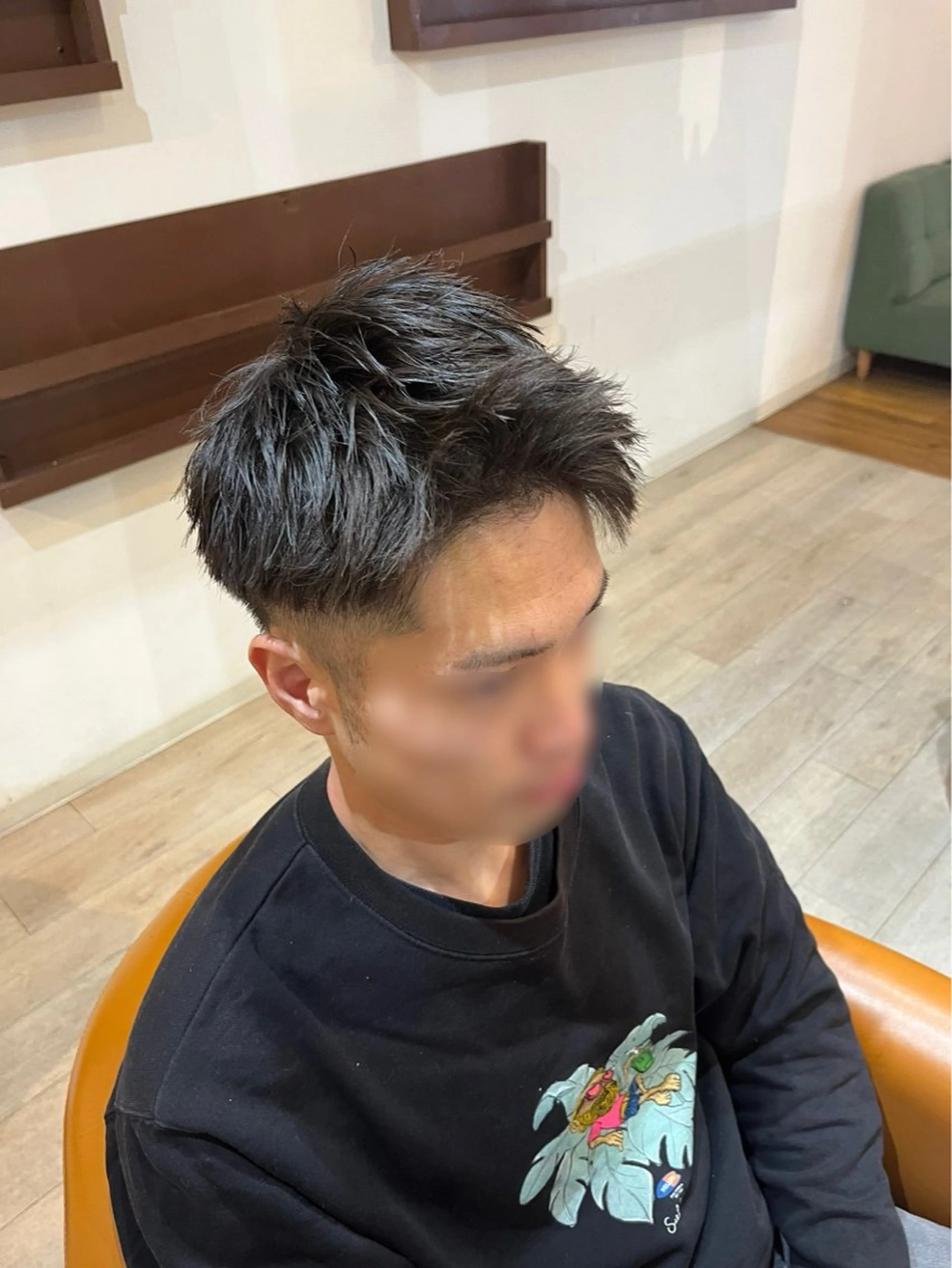 🚹メンズカットモデル＋炭酸バブで頭皮クレンジング✨️の写真