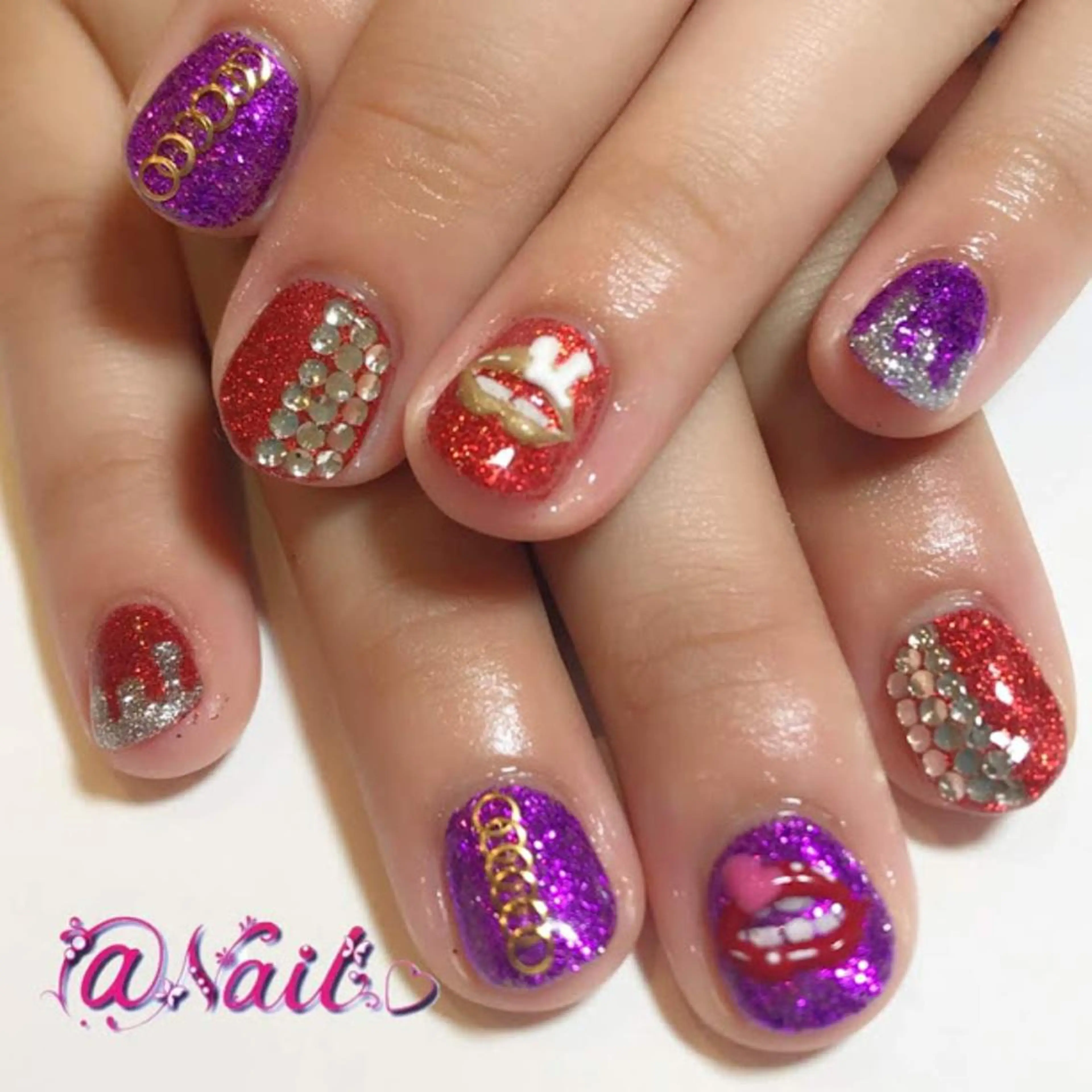 ネイル 小尾 栞のネイルデザイン