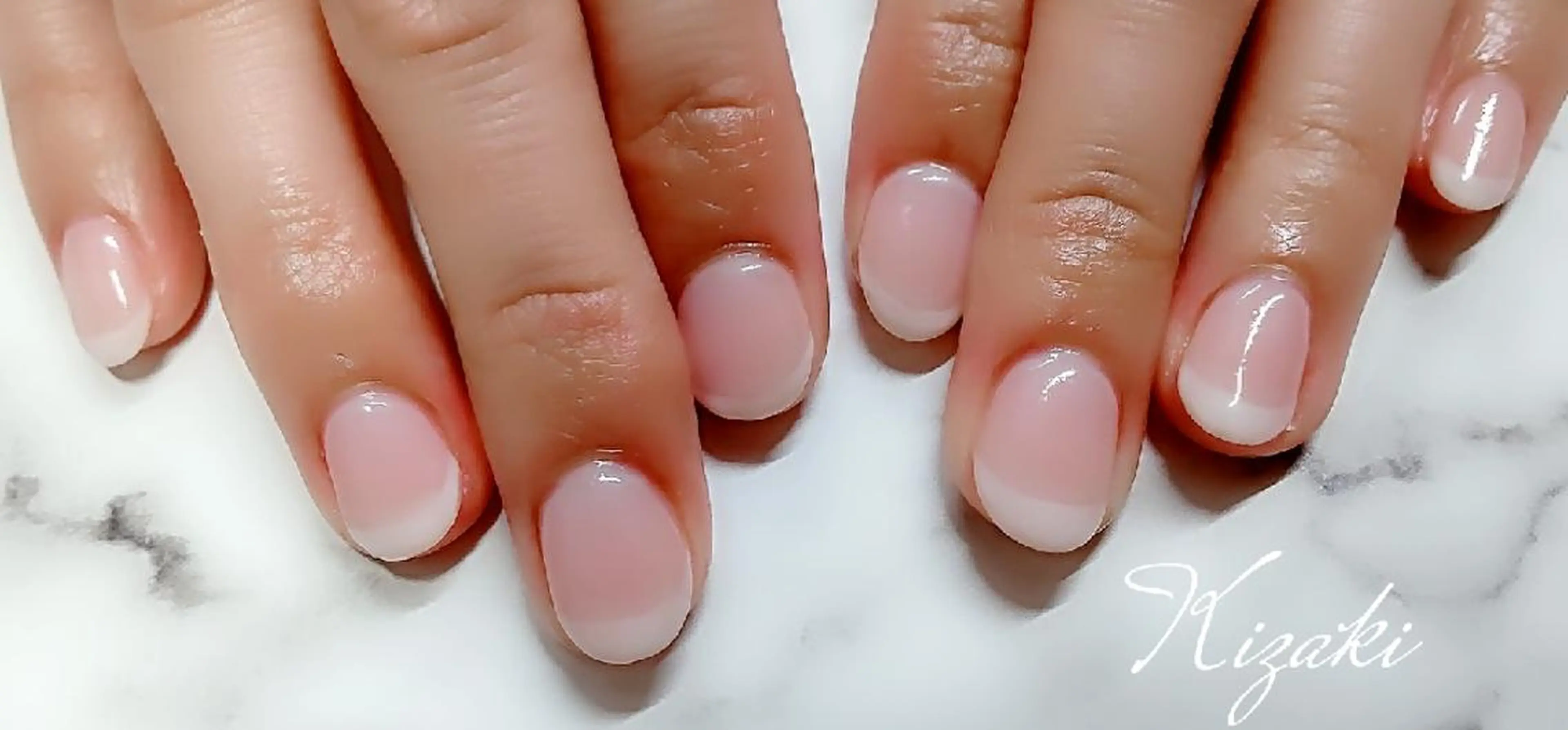 ネイル フレンチネイル Kizaki.. Saoriのマツエク・マツパデザイン