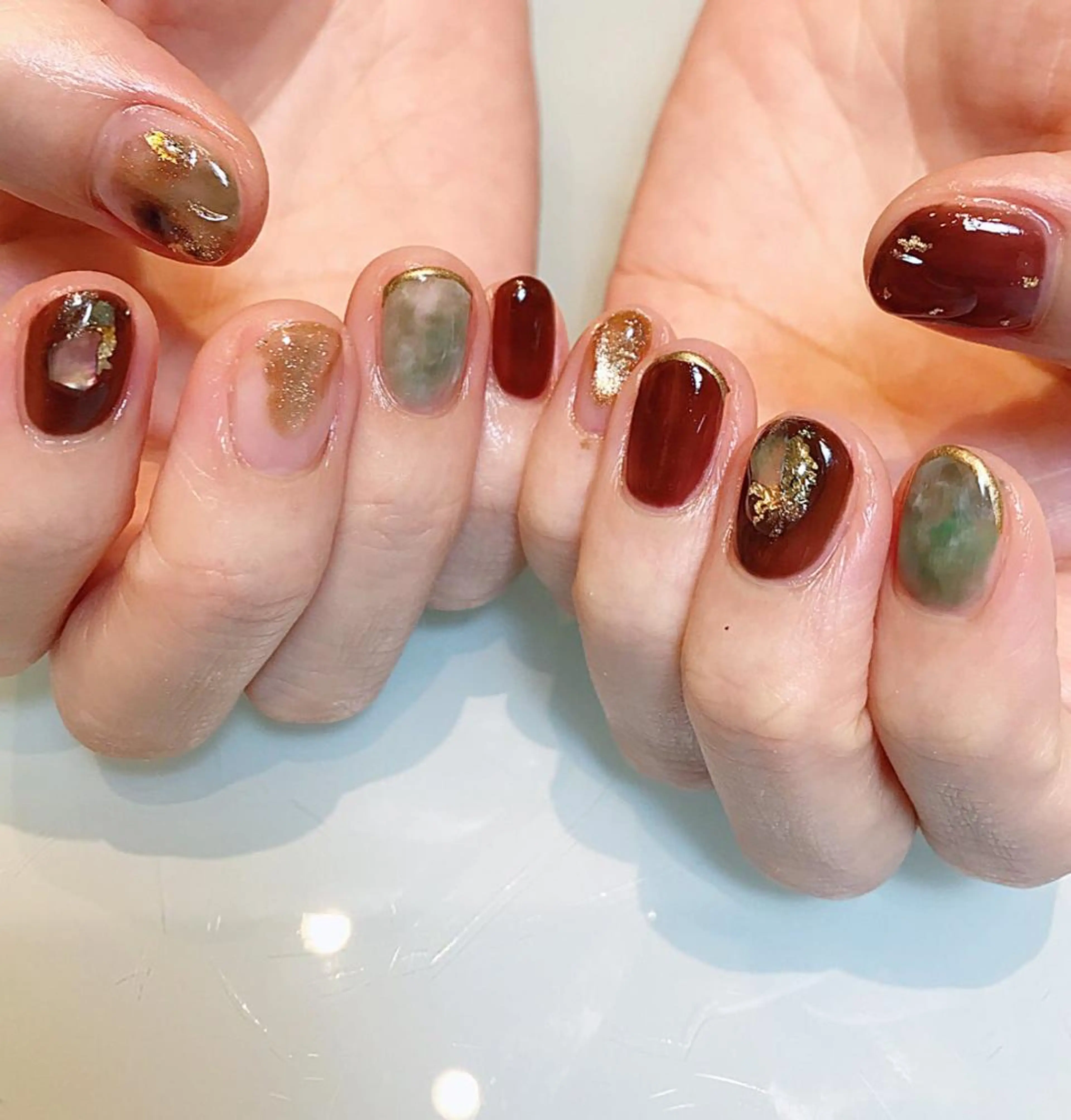 ネイル ハンドネイル ハンドケア 西日暮里駅徒歩1分/ NAIL106Gのネイルデザイン