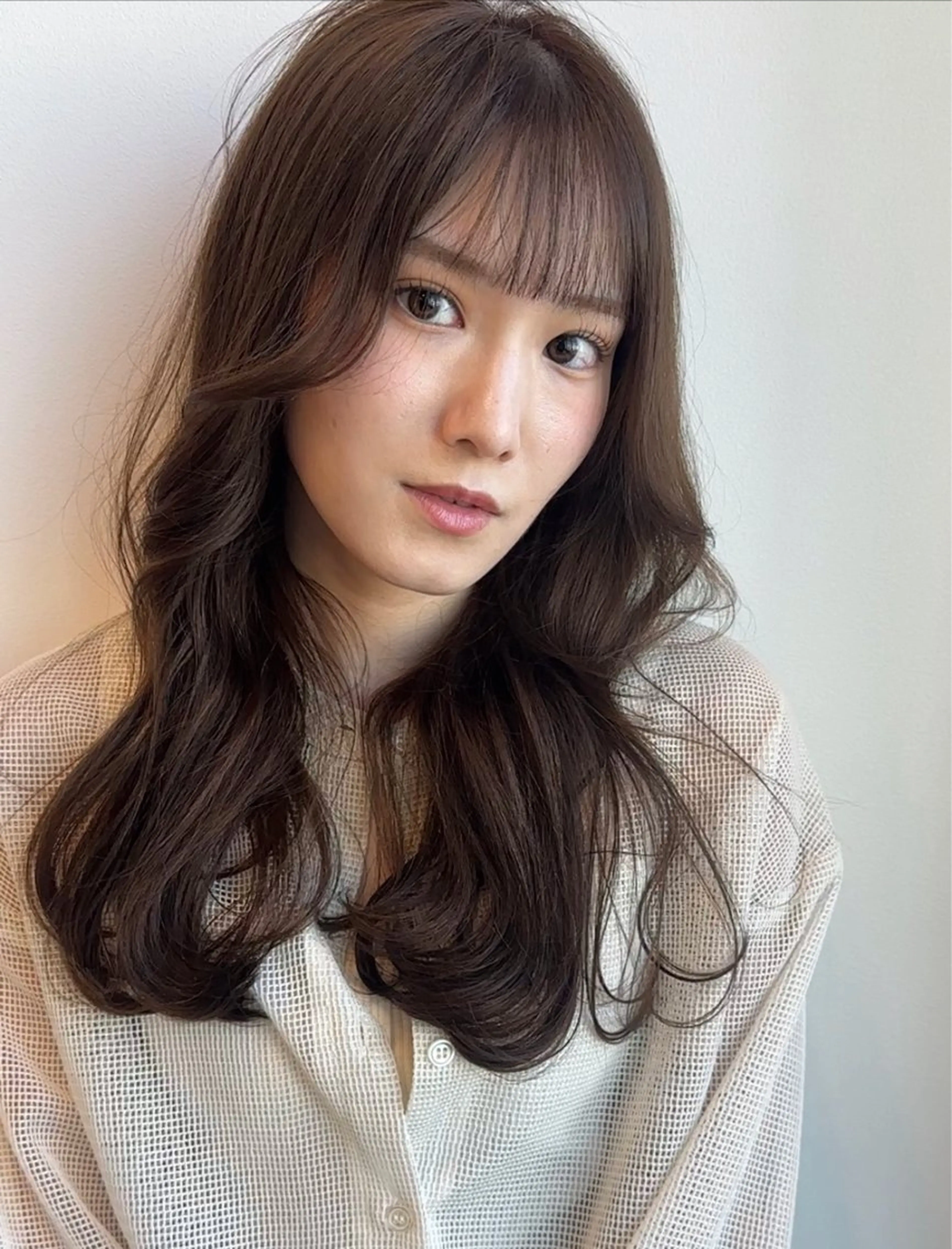 顔まわり込み★前髪縮毛矯正+前髪カット+クイック2STEPトリートメント★¥14300→¥8800の写真