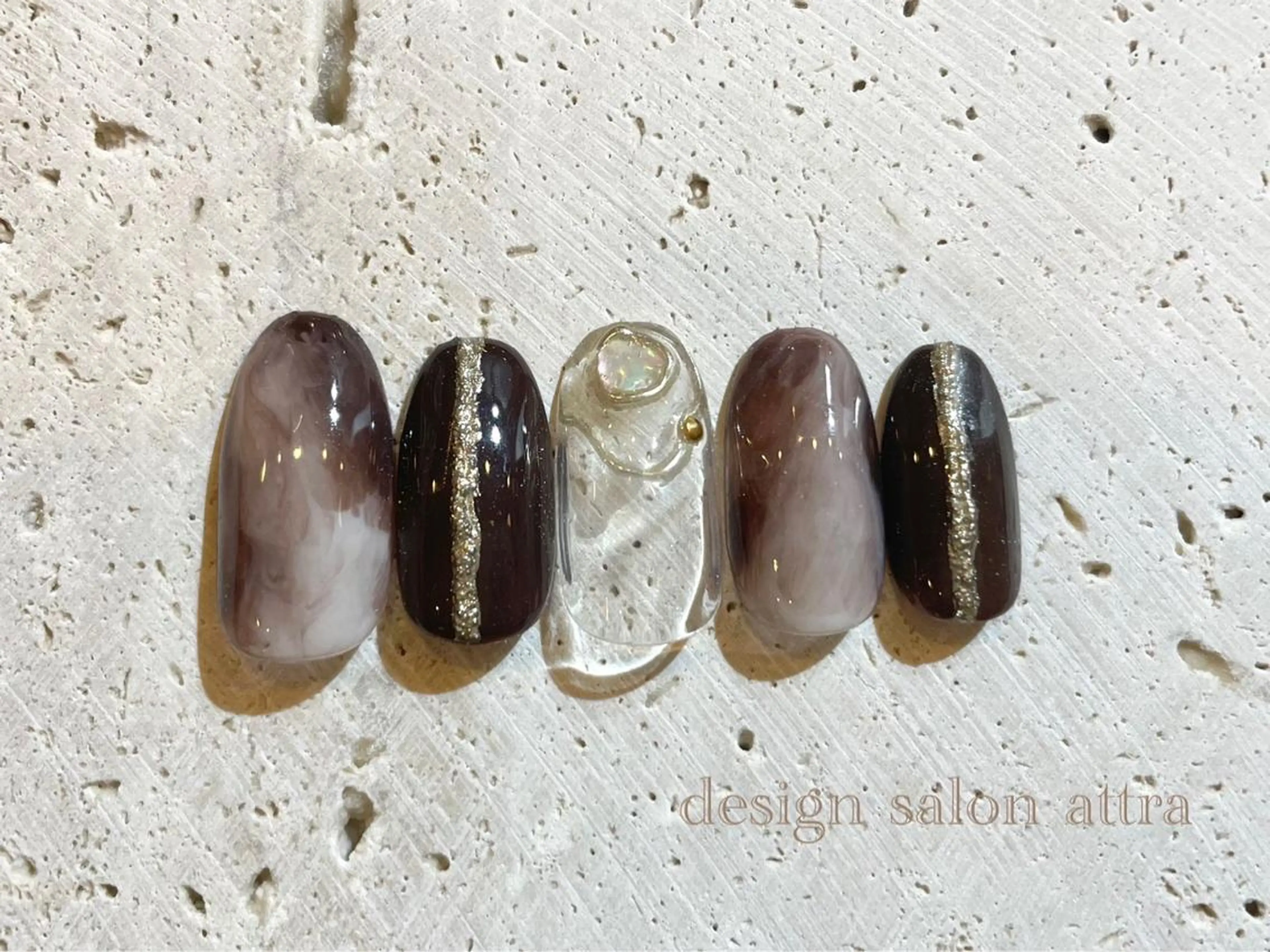 ネイル ハンドネイル 根津 綾子のネイルデザイン