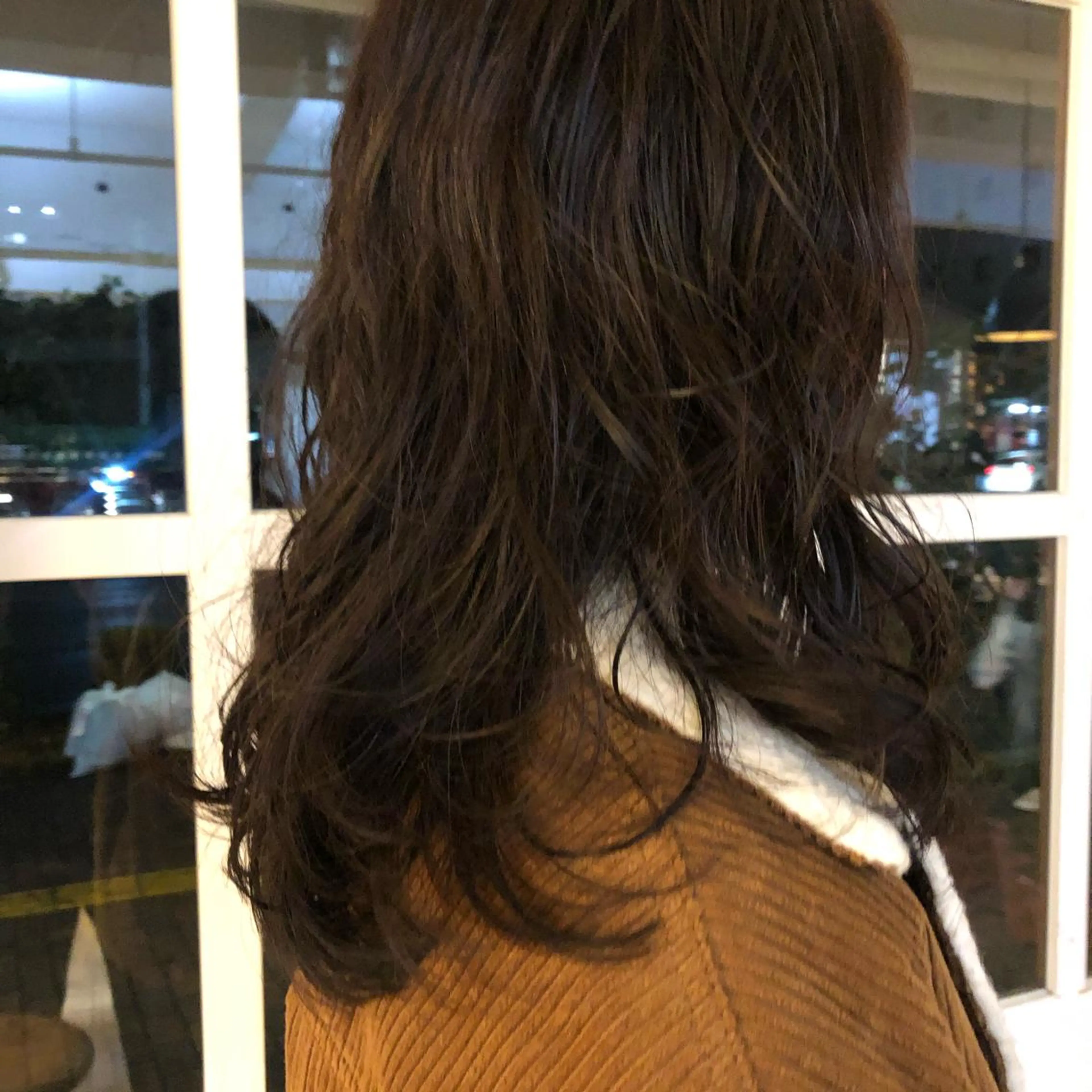 ロング パーマ qpula misuzuのヘアスタイル