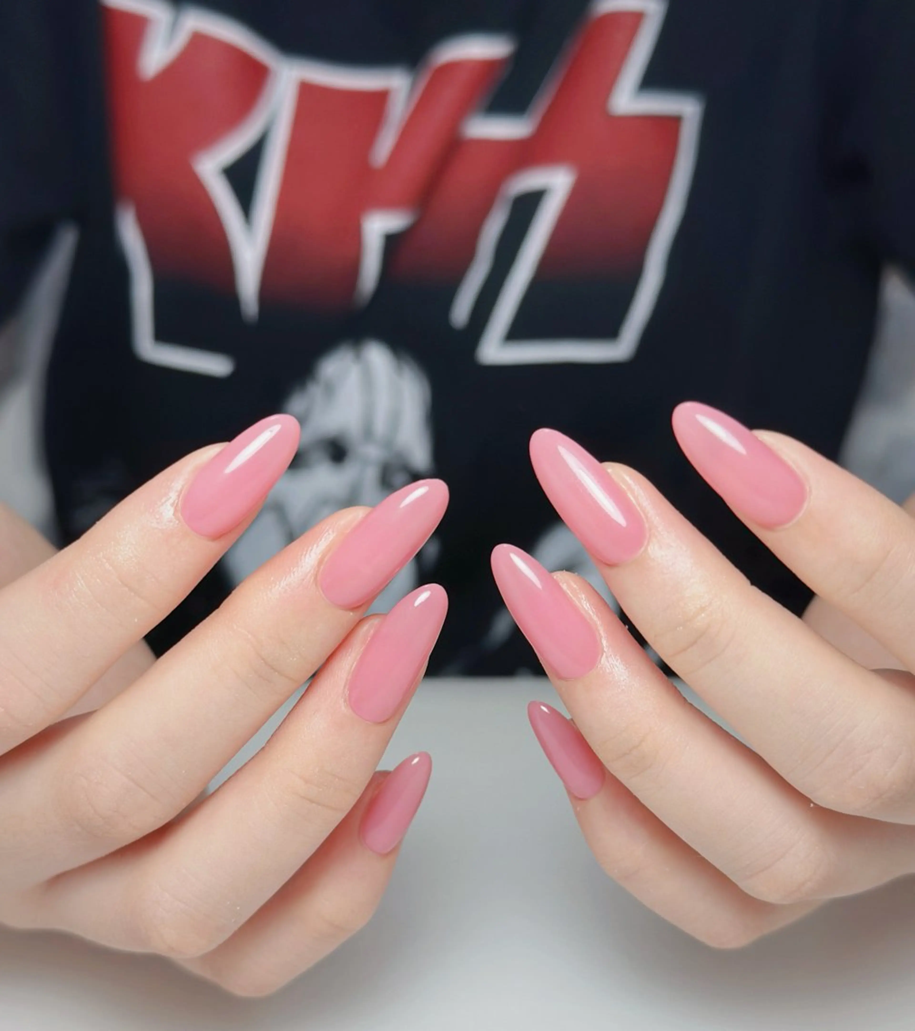 ネイル オーロラネイル 長さ出し フットネイル 韓国ネイル ラメ(グリッター) ハンドネイル 👍thumbs up nail👍のネイルデザイン