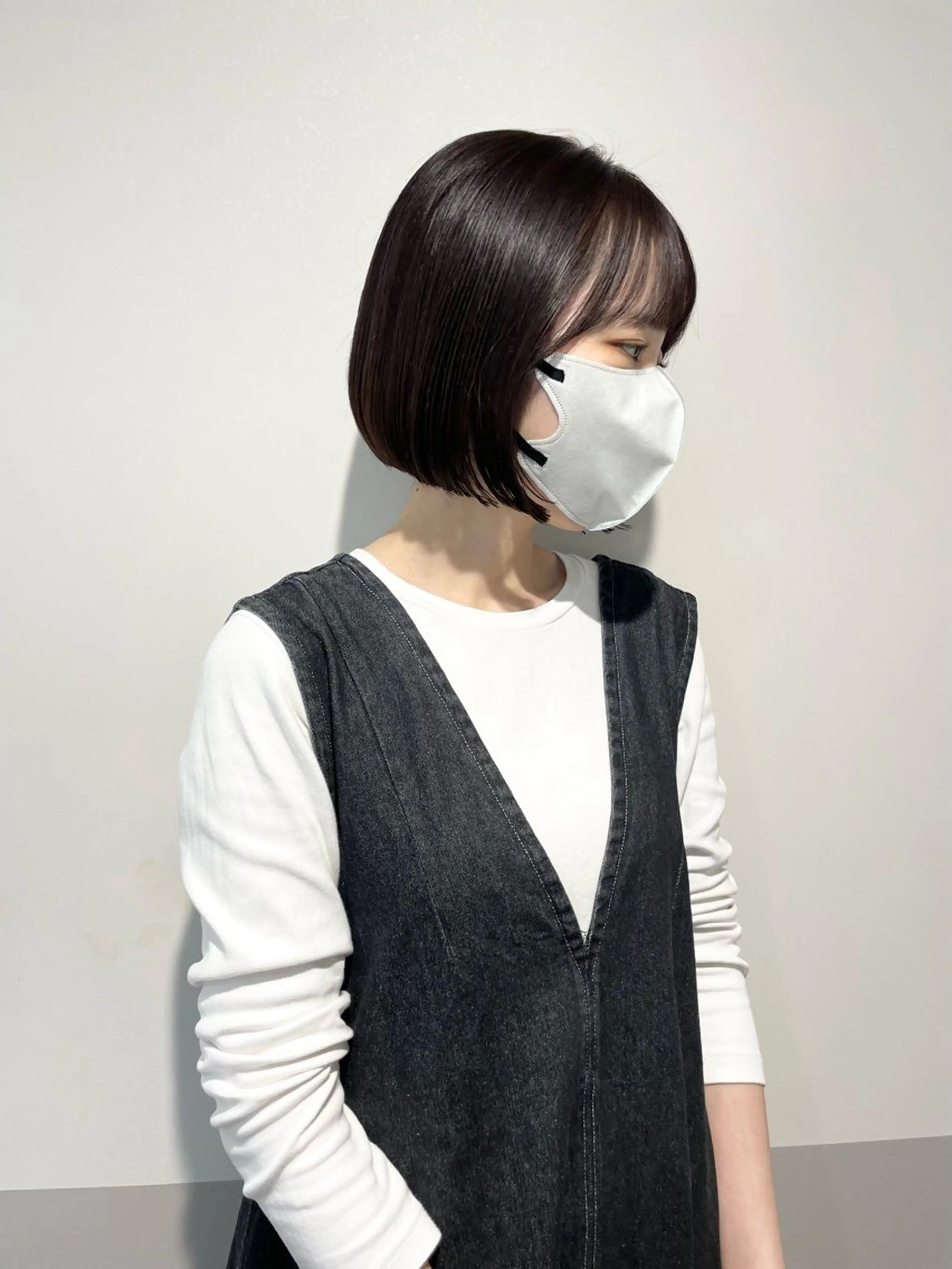 ショート カラー ヘアアレンジ カット ヘアカラー トリートメント ボブ/ミニボブ/ 立河今日子のヘアスタイル