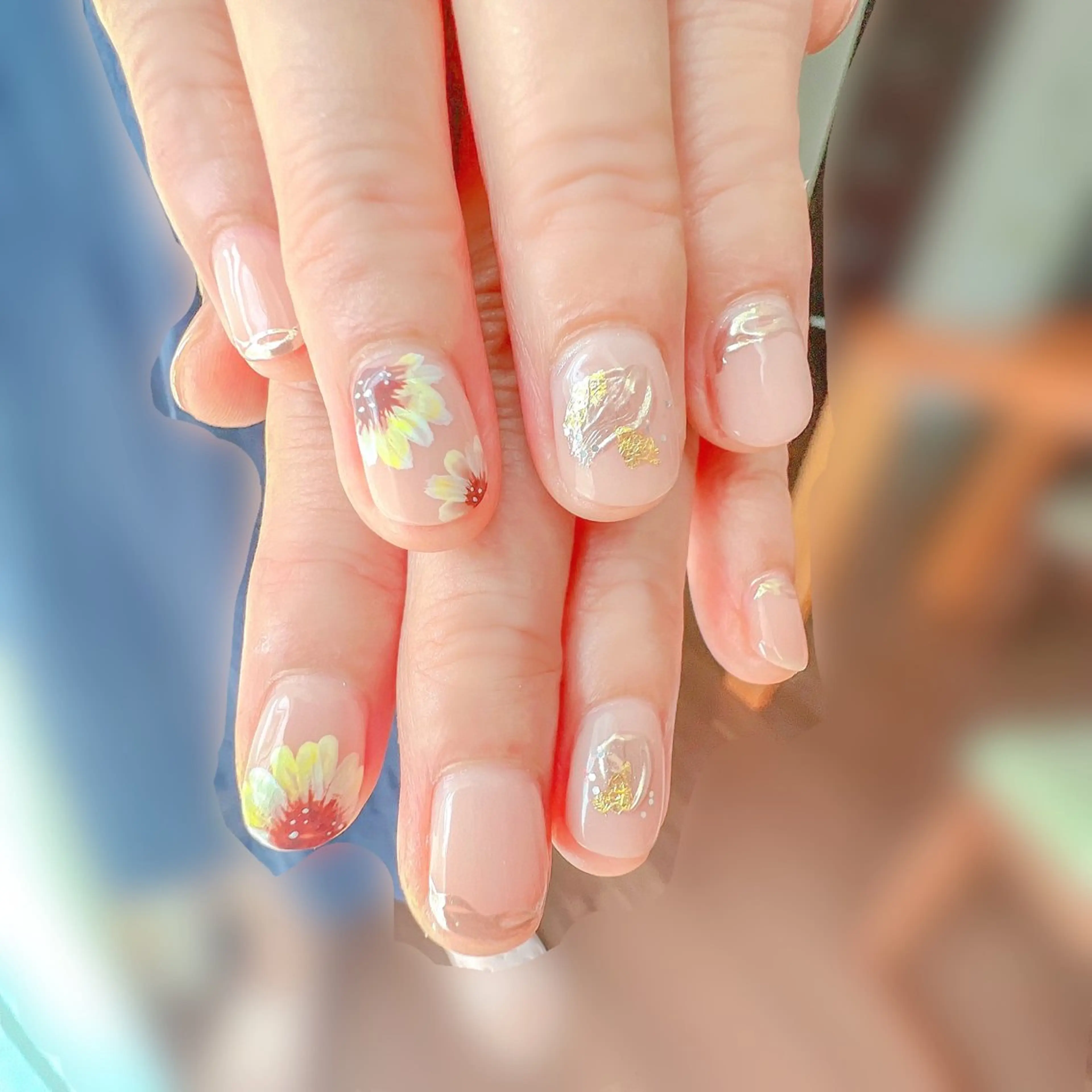 ネイル アートネイル 夏ネイル Bow wow Nail さや🧸のネイルデザイン