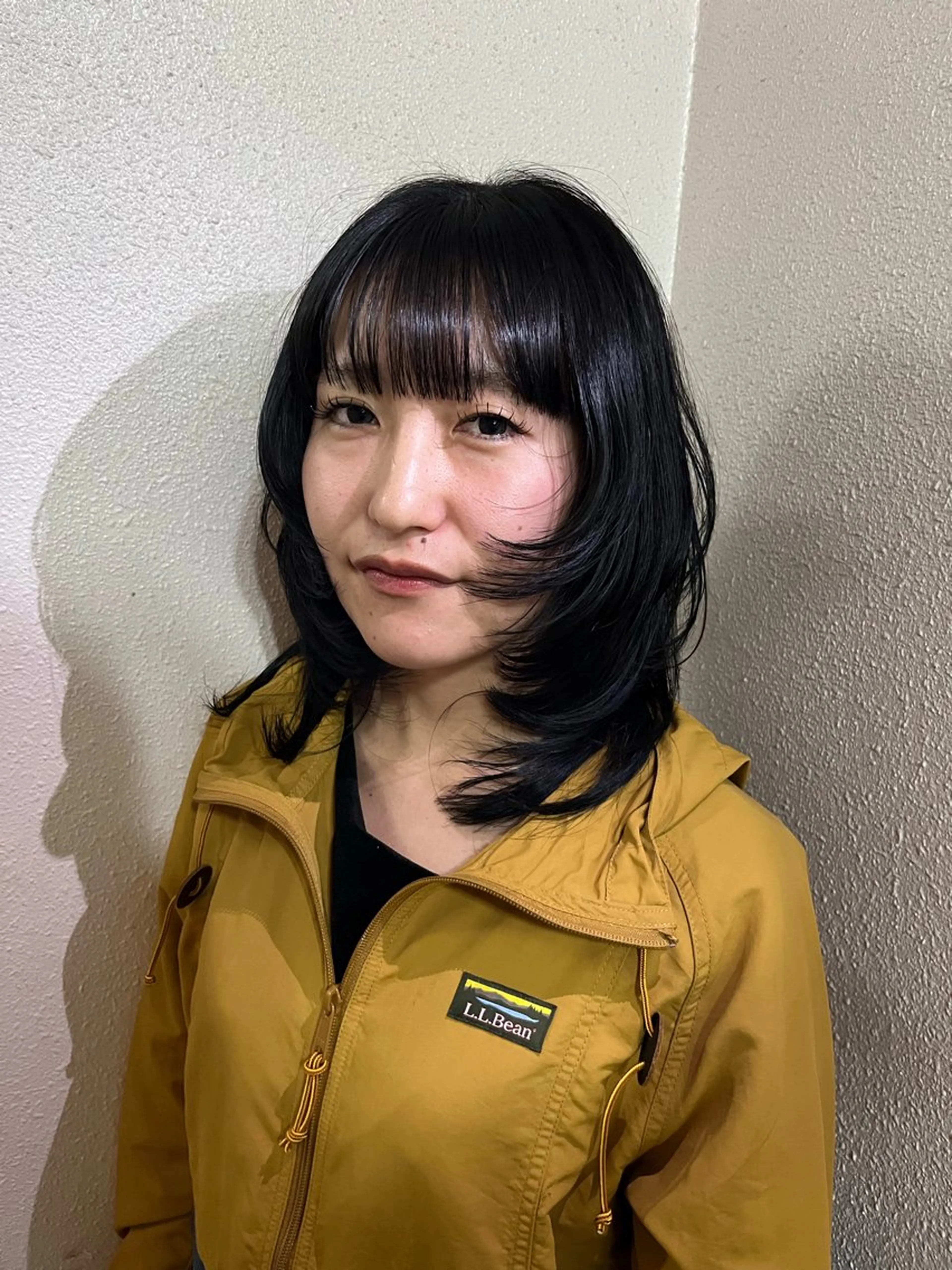ミディアム レイヤーカット みひろ mi_sr0221のヘアスタイル