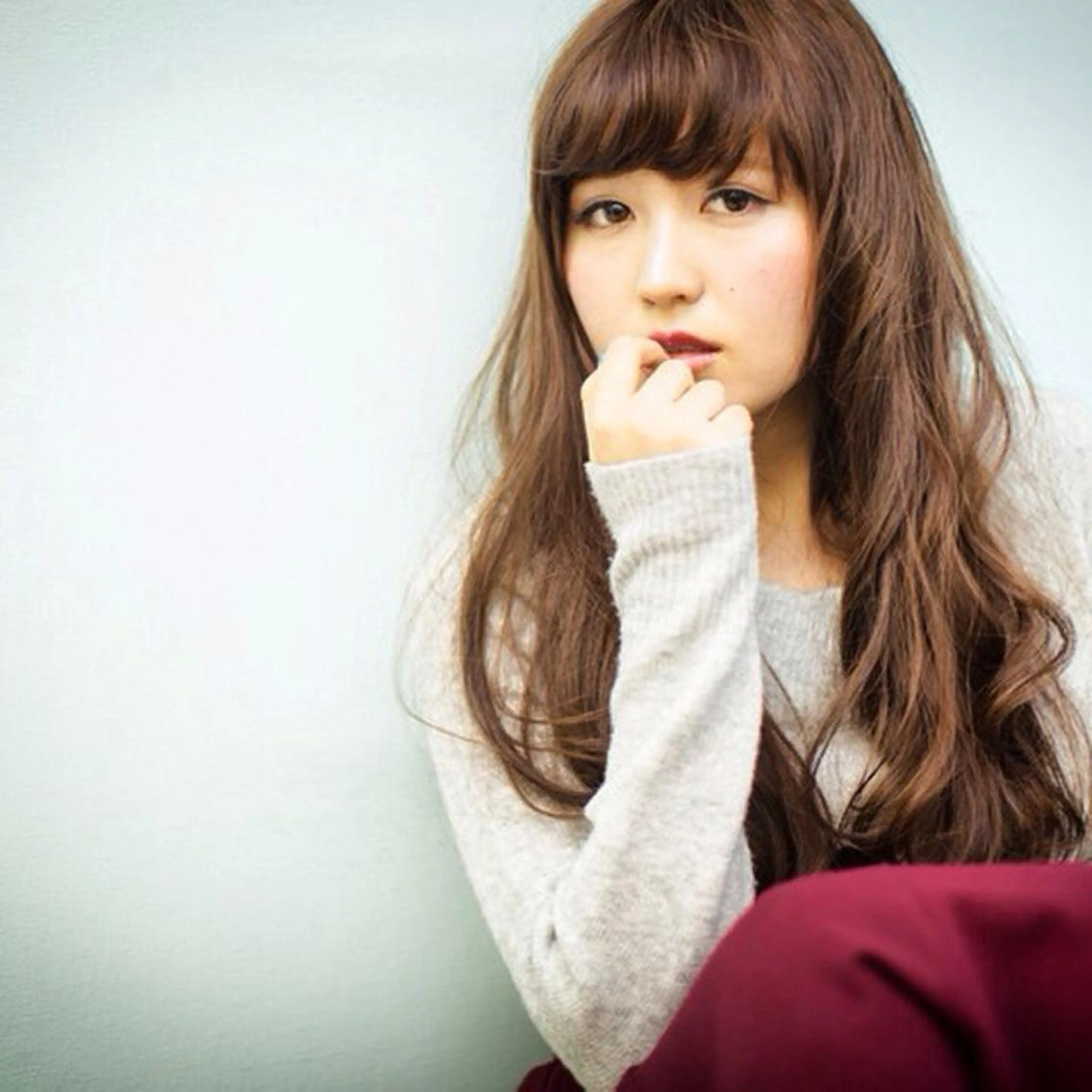 セミロング ロング セミロングパーマ アッシュ TOSHIO ICHIMURAのその他イメージ