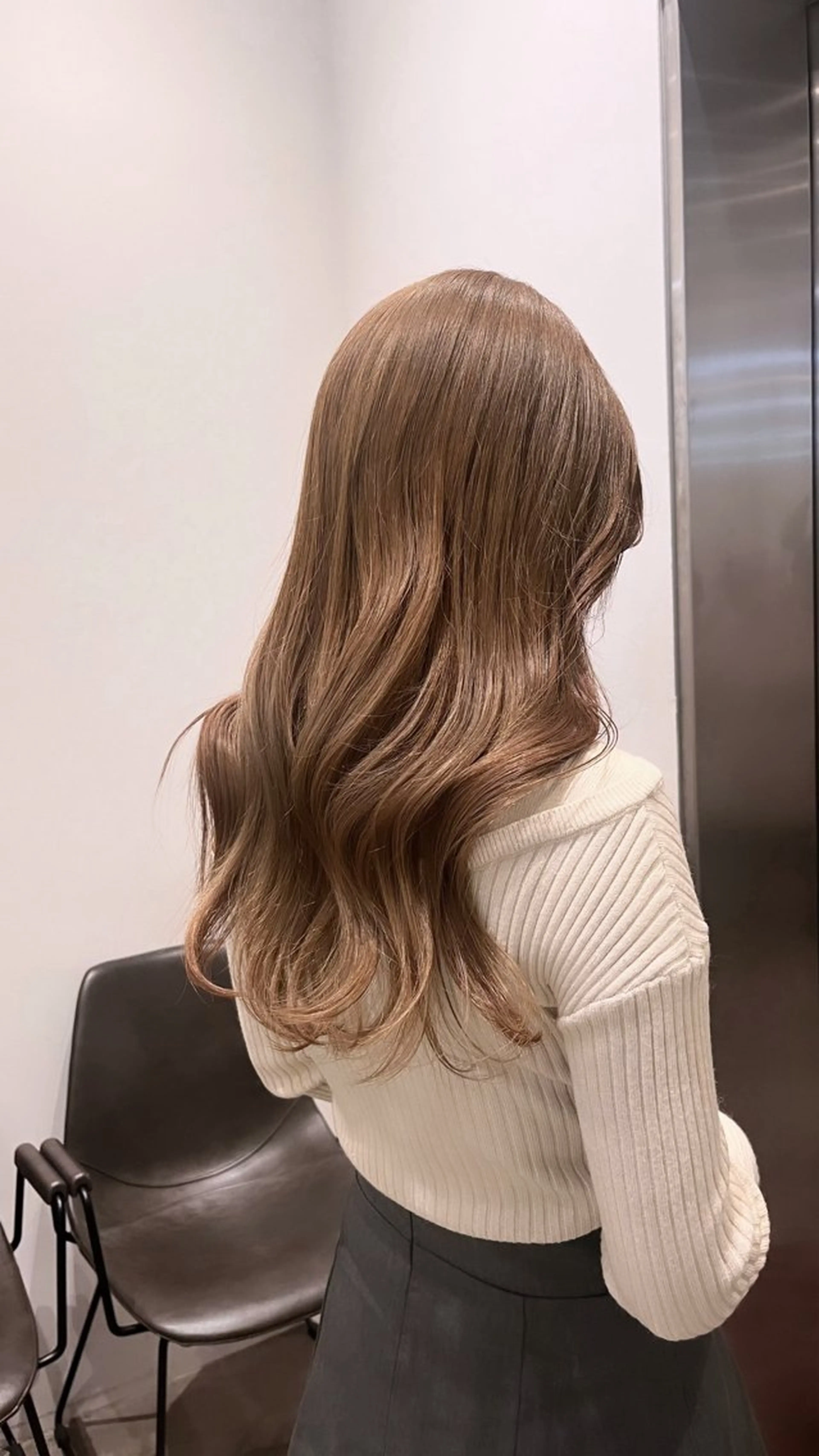 ロング カラー ベージュカラー ブリーチ 🌷KARIN/ メンズ、ショート🍃のヘアスタイル