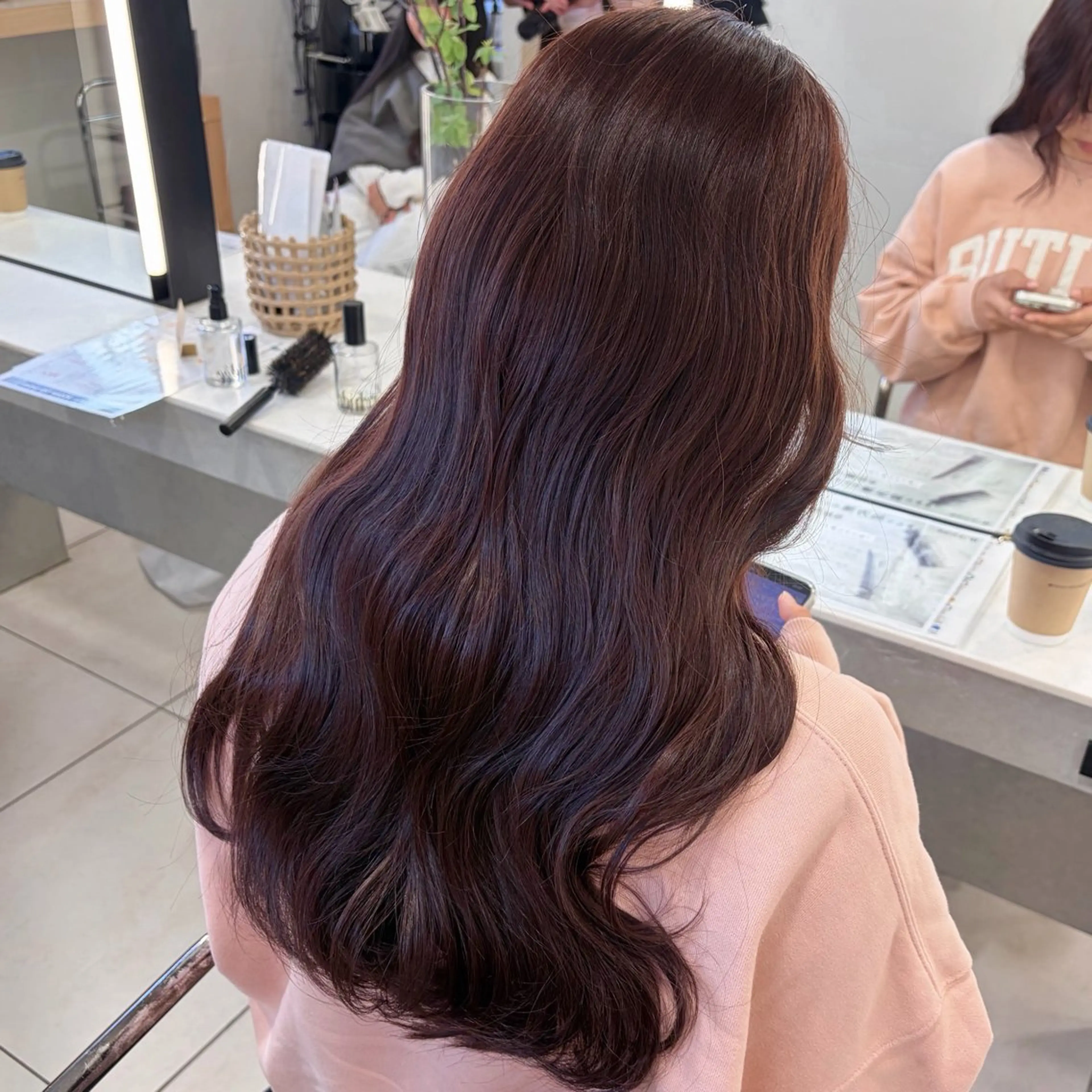 ロング カット ヘアカラー 🎀透明感カラー🎀 稲垣至恩🎀のヘアスタイル