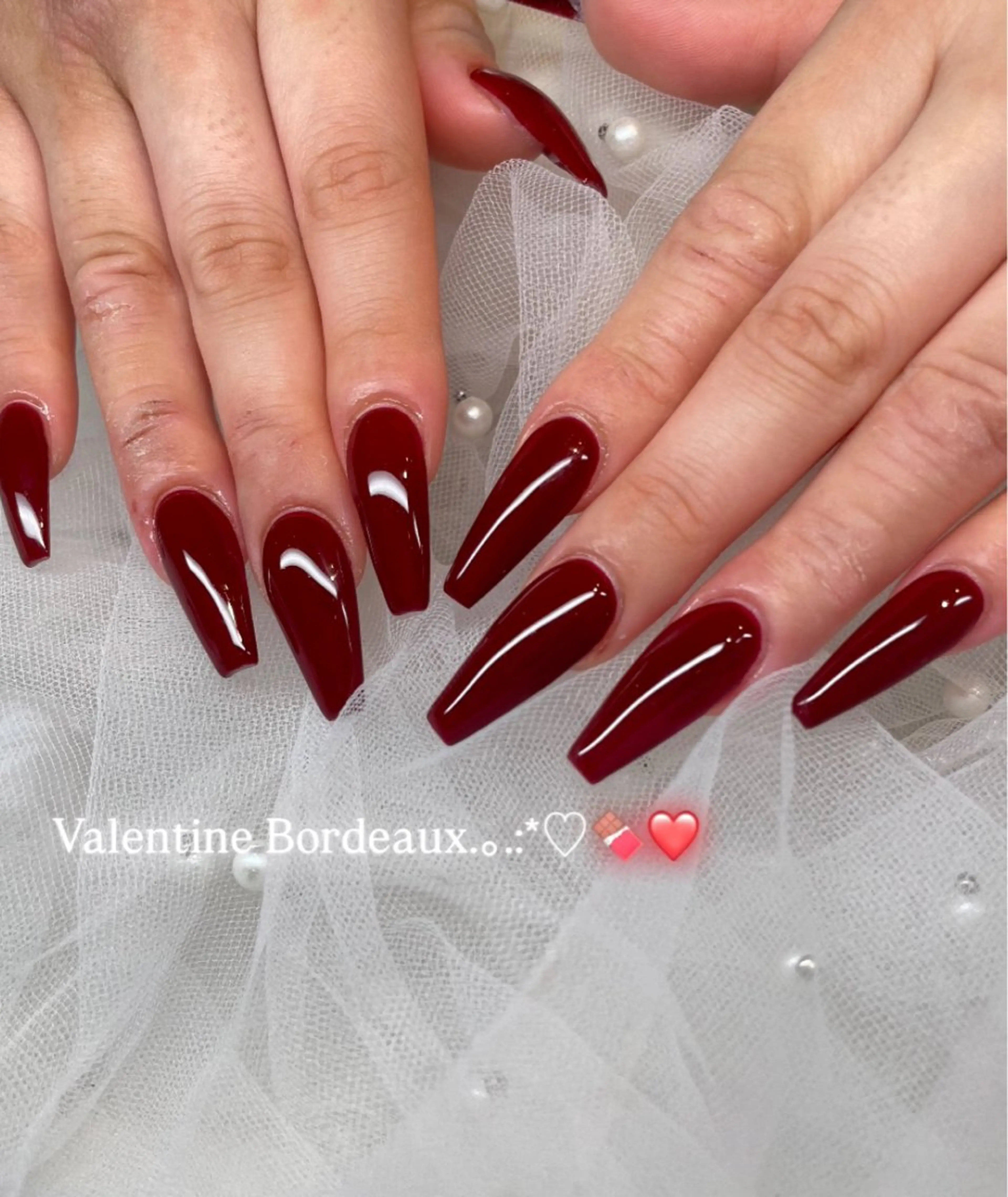 ネイル ハンドネイル Primavera 新横浜🤍美フォルムのネイルデザイン