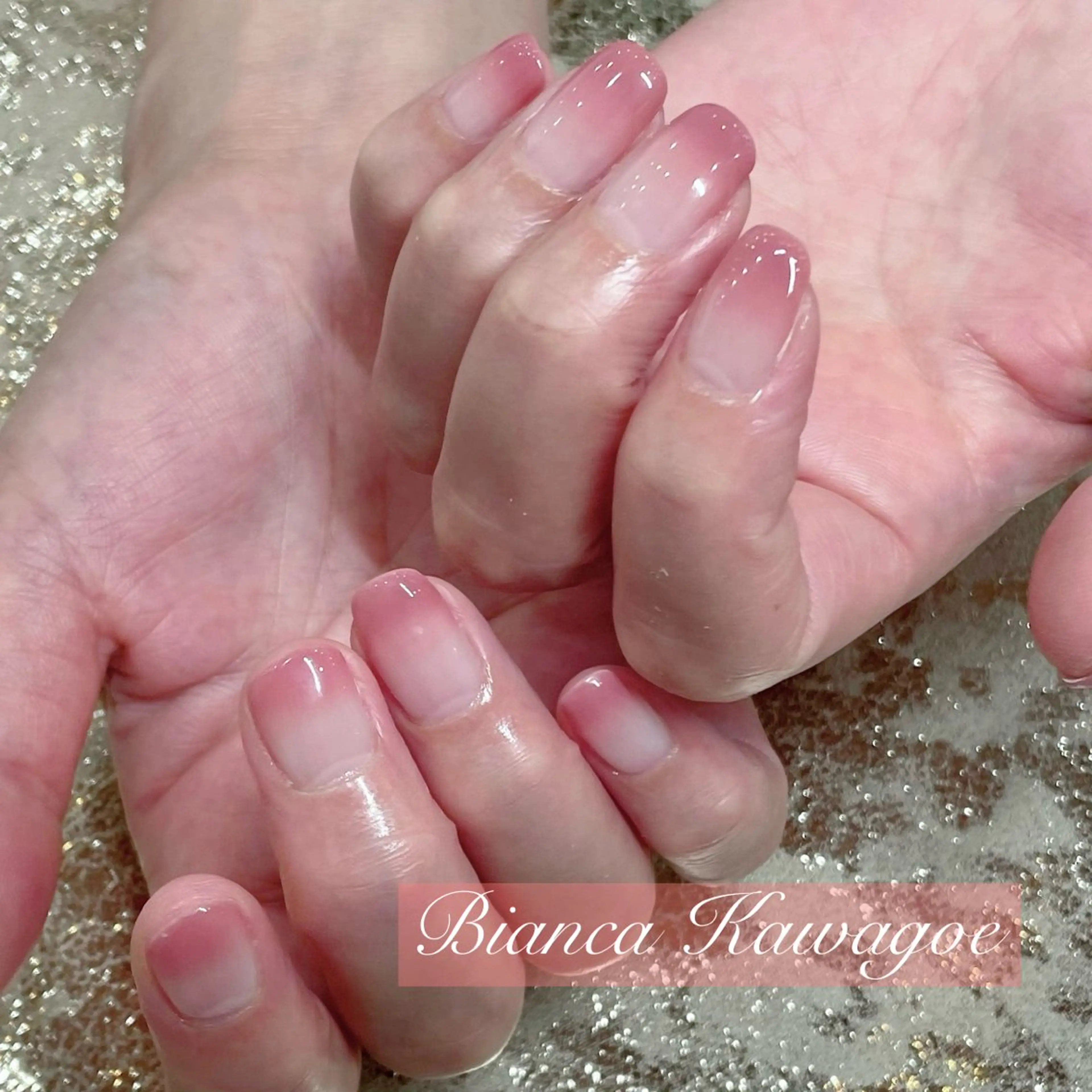 ネイル ハンドネイル Bianca川越 🍓Nakasoneのネイルデザイン