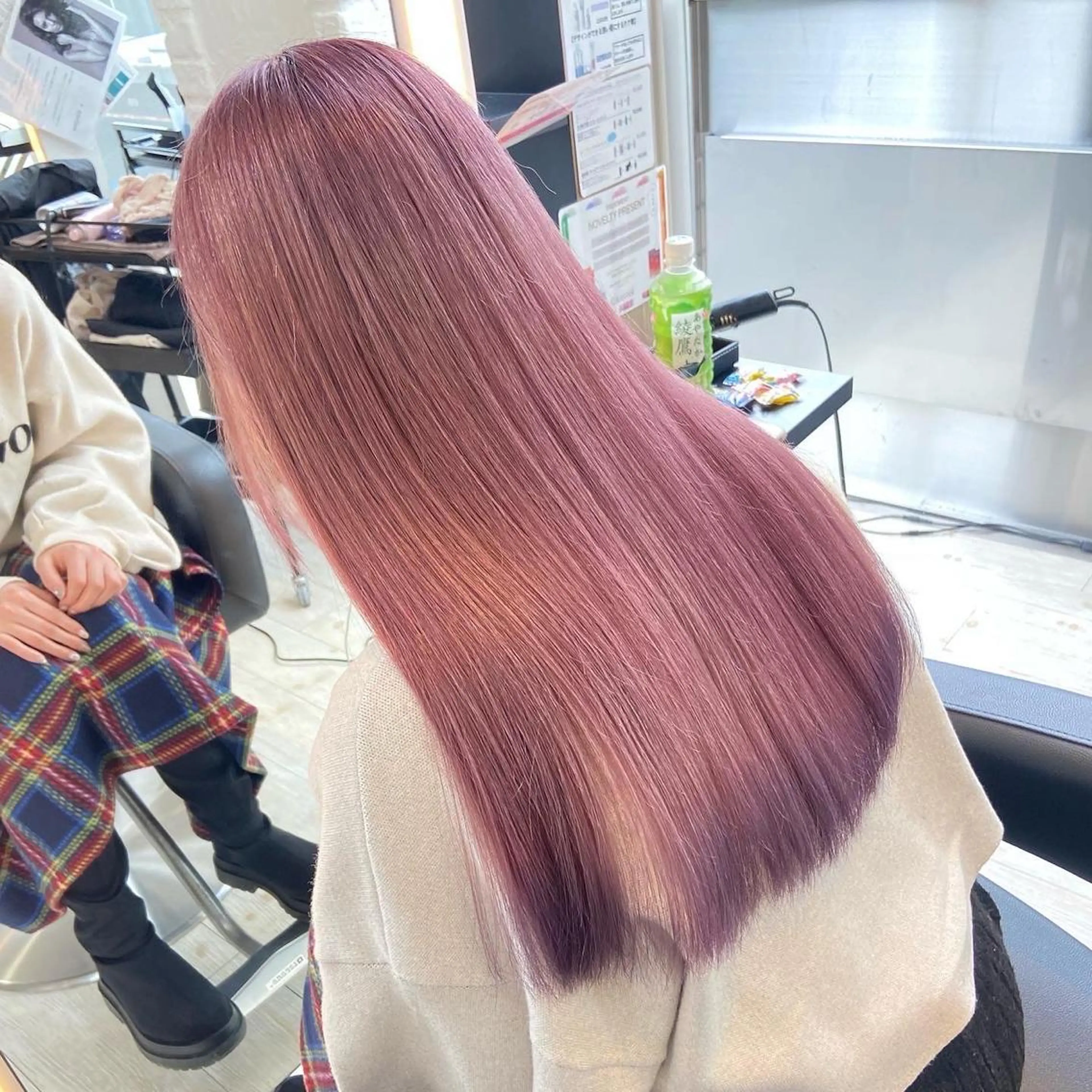 セミロング カラー デザインカラー 鈴木/ニュアンス パーマ/メンズのヘアスタイル