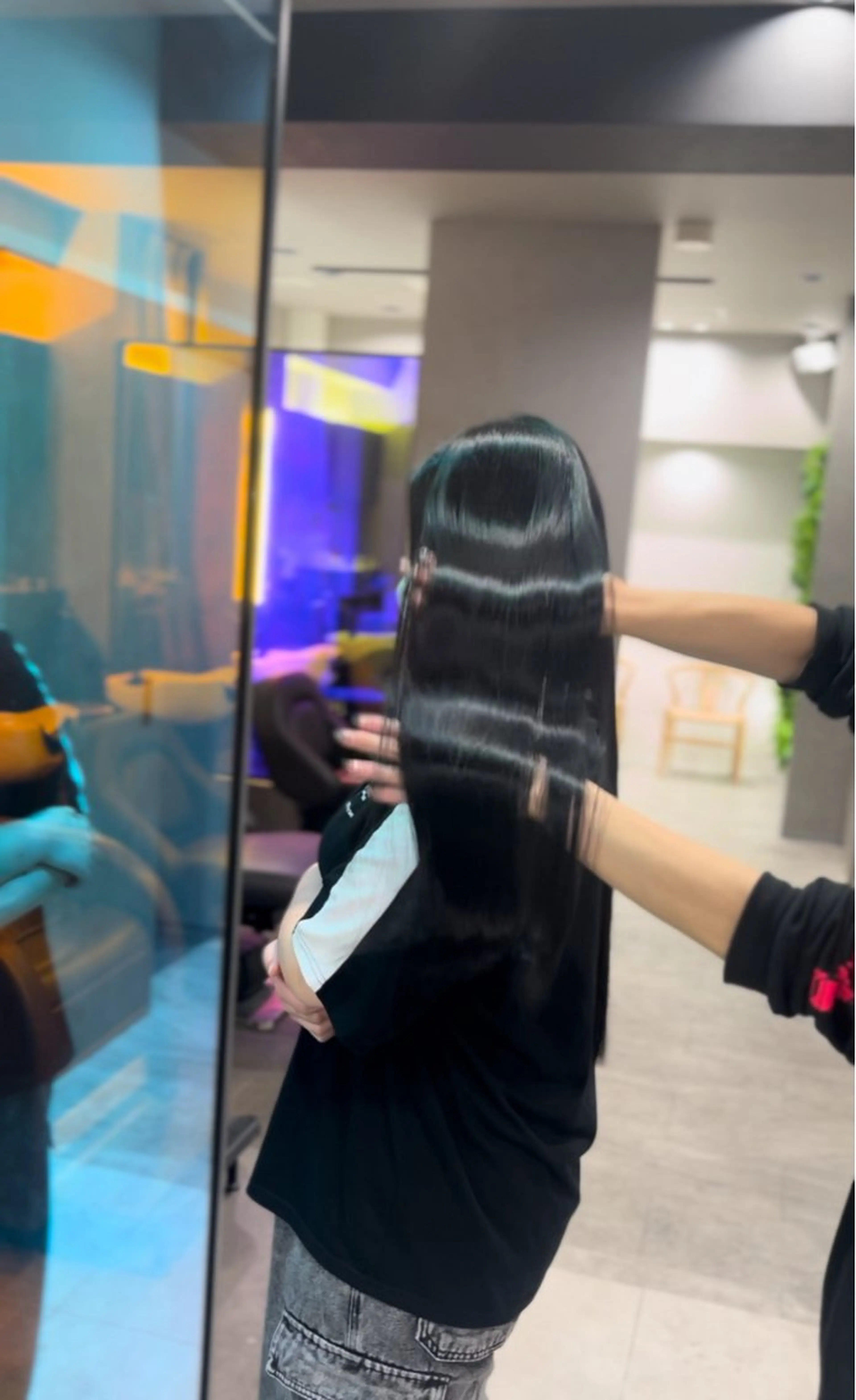 ロング oggi西新所属・ゆい/ ショート/レイヤーのヘアスタイル